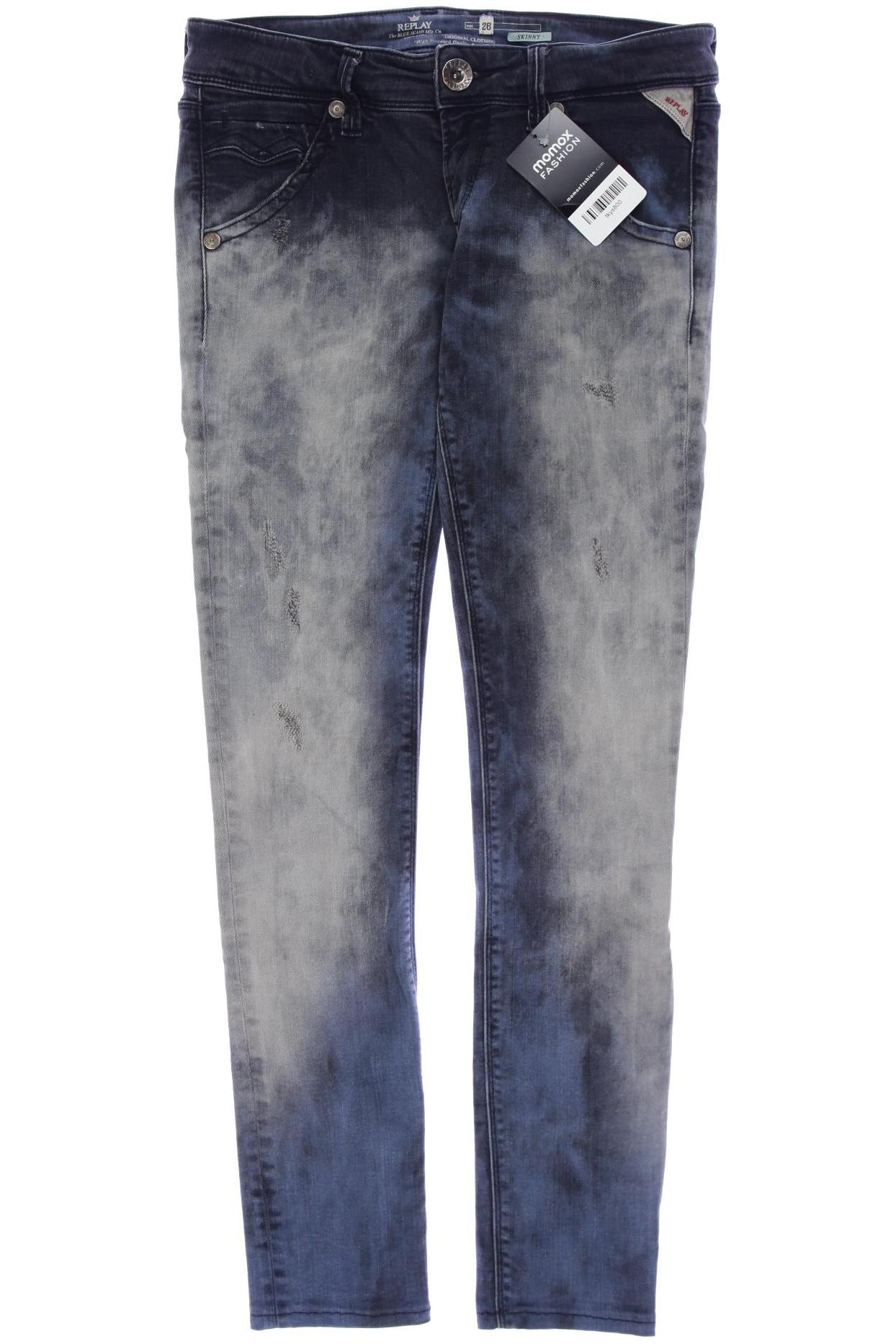 

Replay Damen Jeans, blau