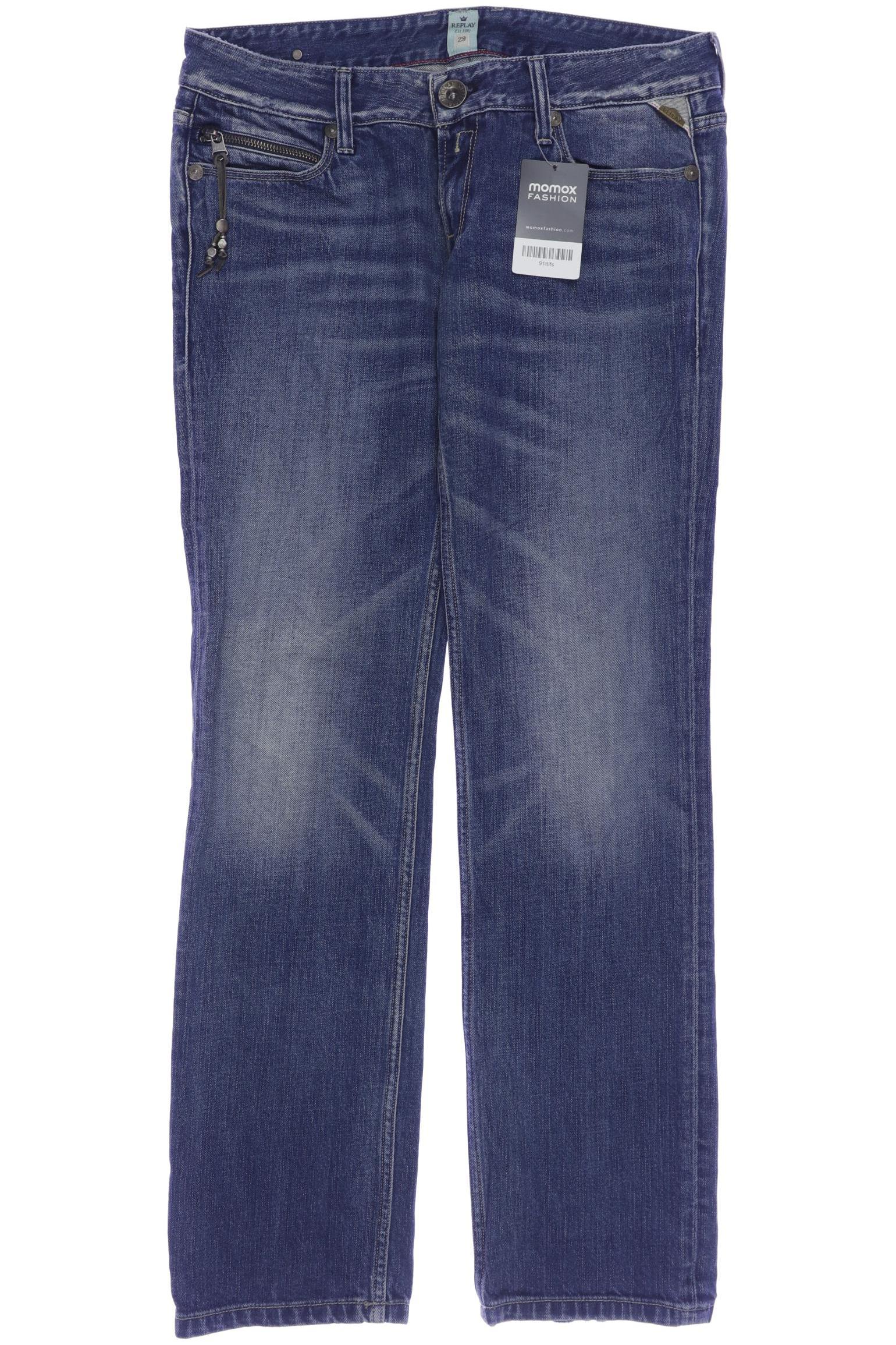 

Replay Damen Jeans, marineblau, Gr. 29