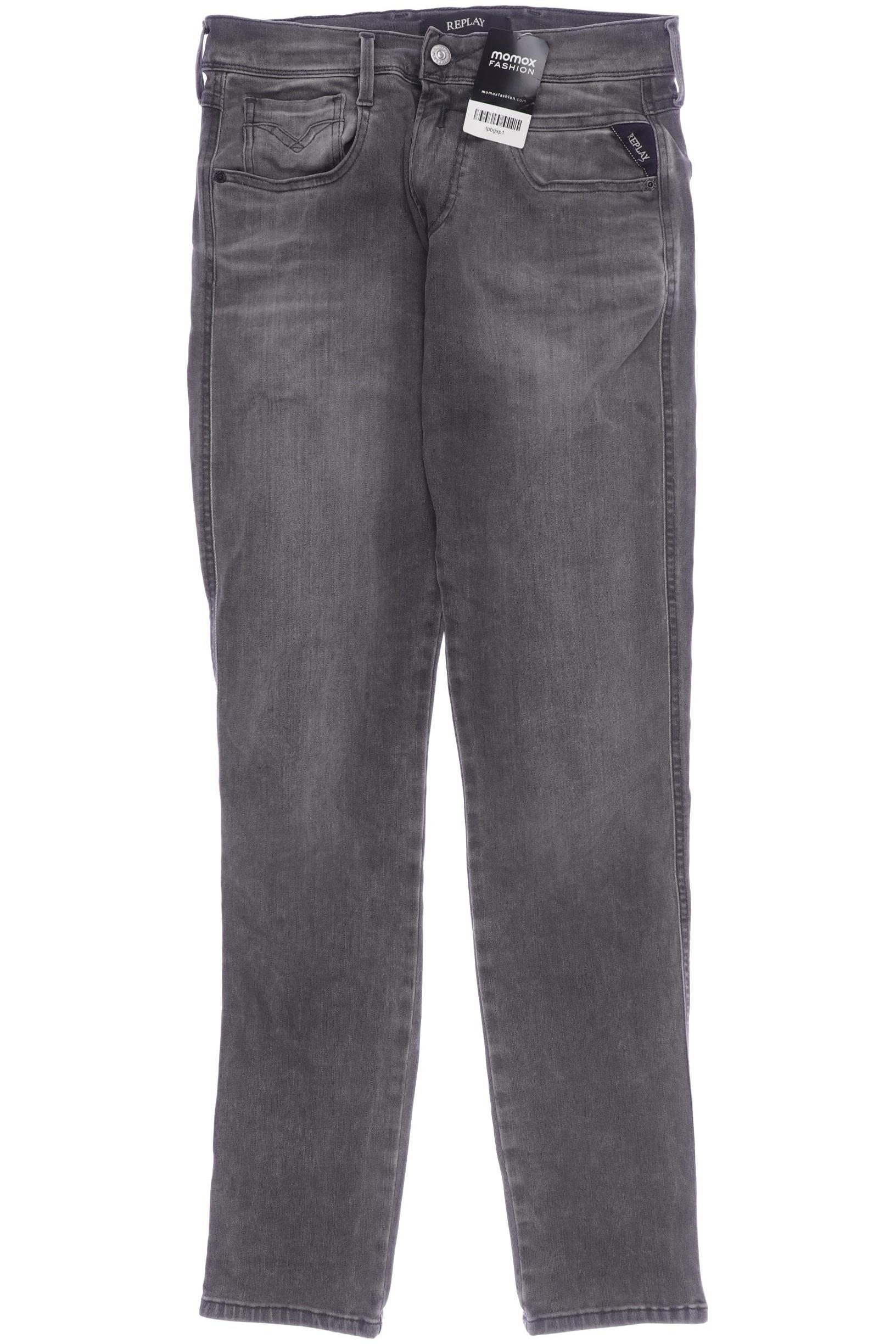 

Replay Damen Jeans, grau, Gr. 29