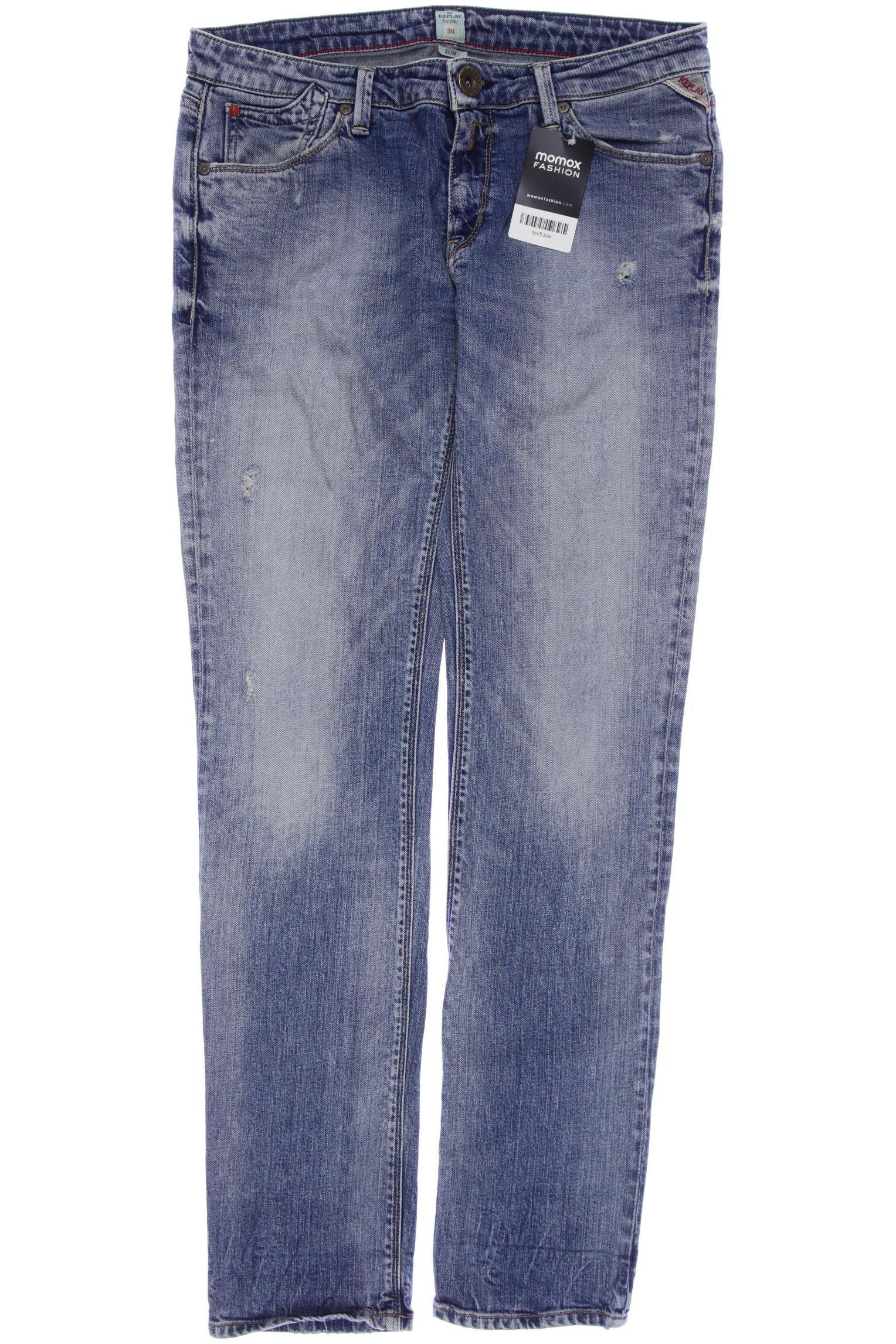 

Replay Damen Jeans, blau, Gr. 30