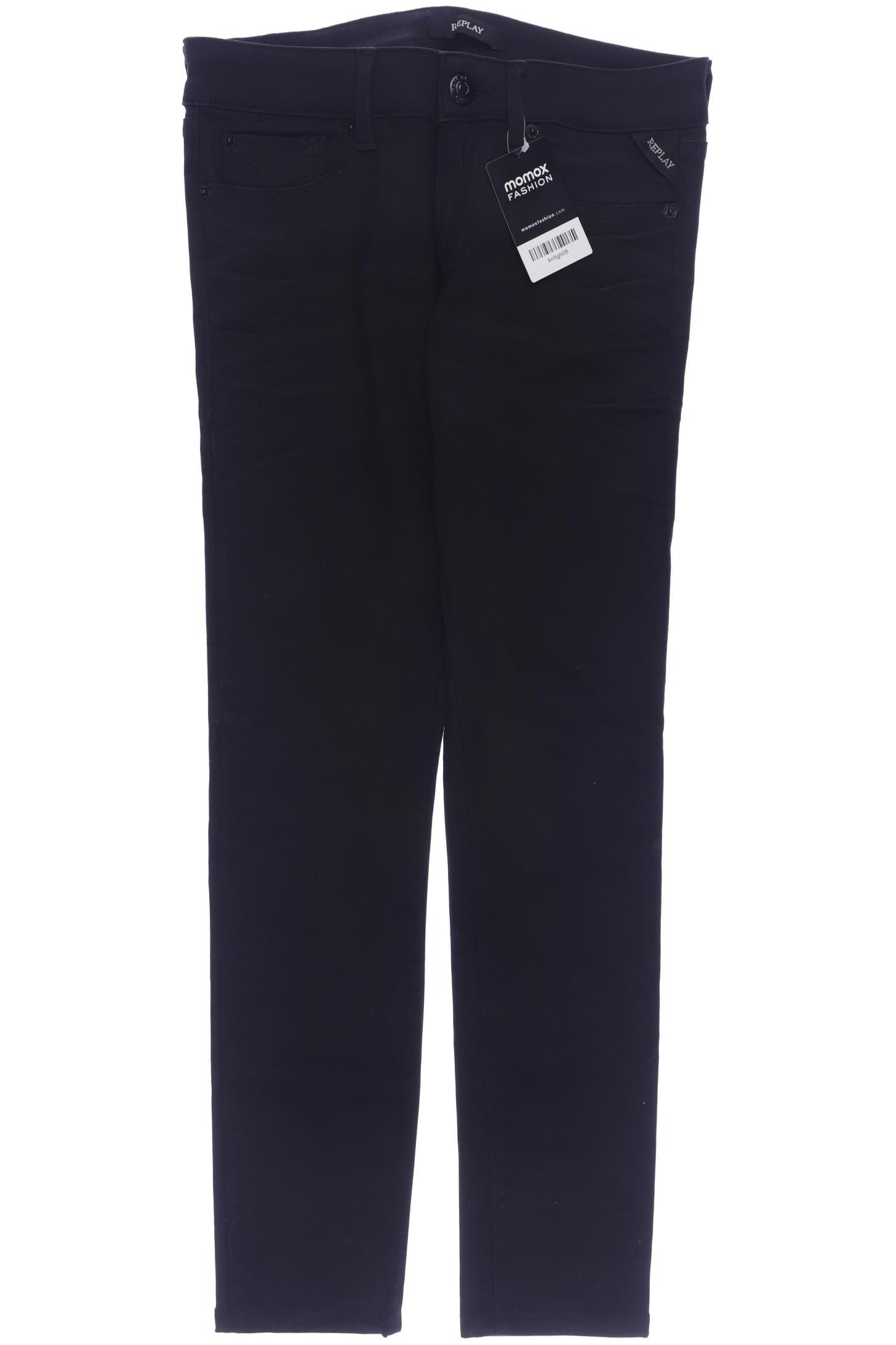 

Replay Damen Jeans, schwarz, Gr. 28