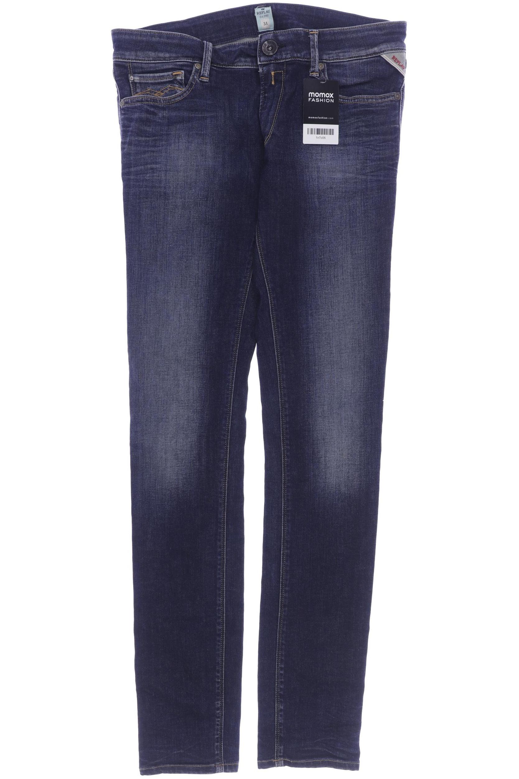 

Replay Damen Jeans, marineblau, Gr. 31