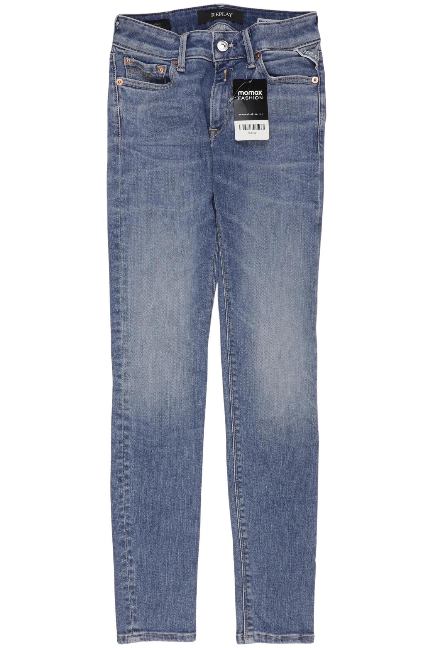 

Replay Damen Jeans, blau, Gr. 24
