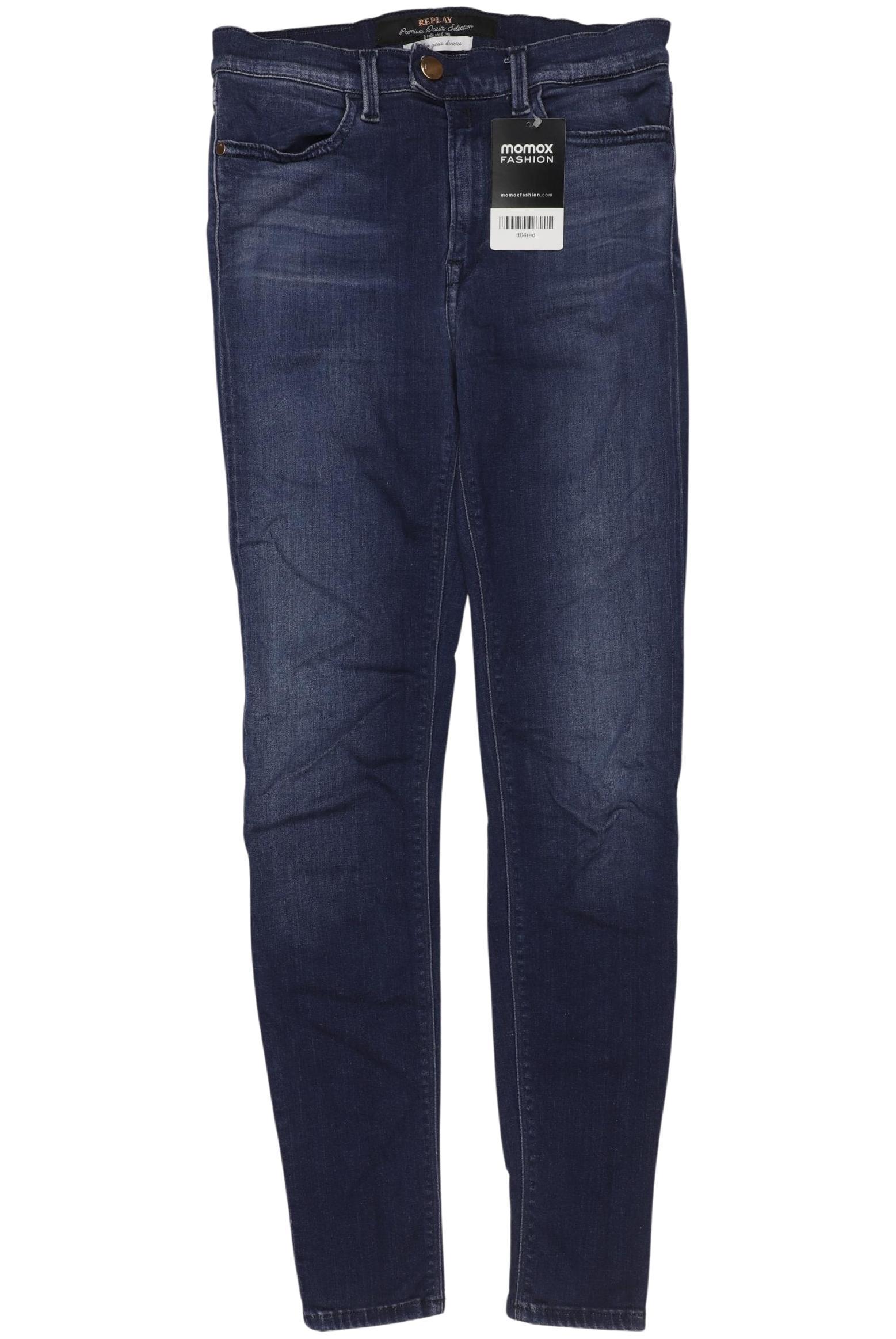

Replay Damen Jeans, marineblau, Gr. 24