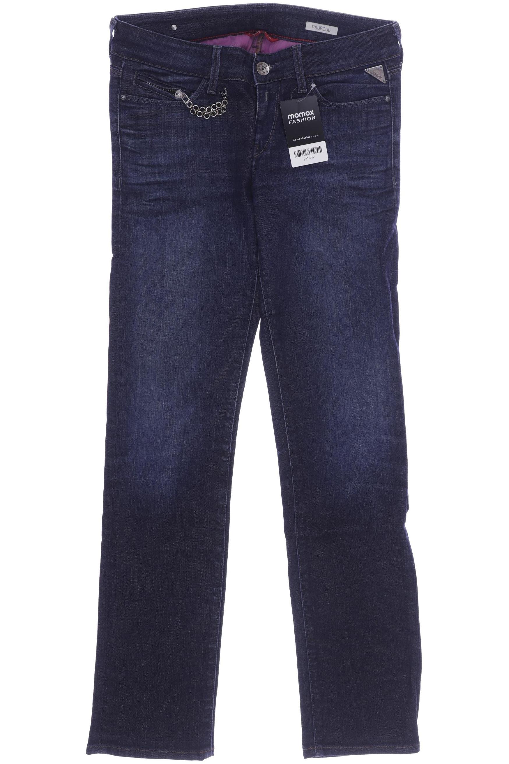 

Replay Damen Jeans, marineblau, Gr. 28