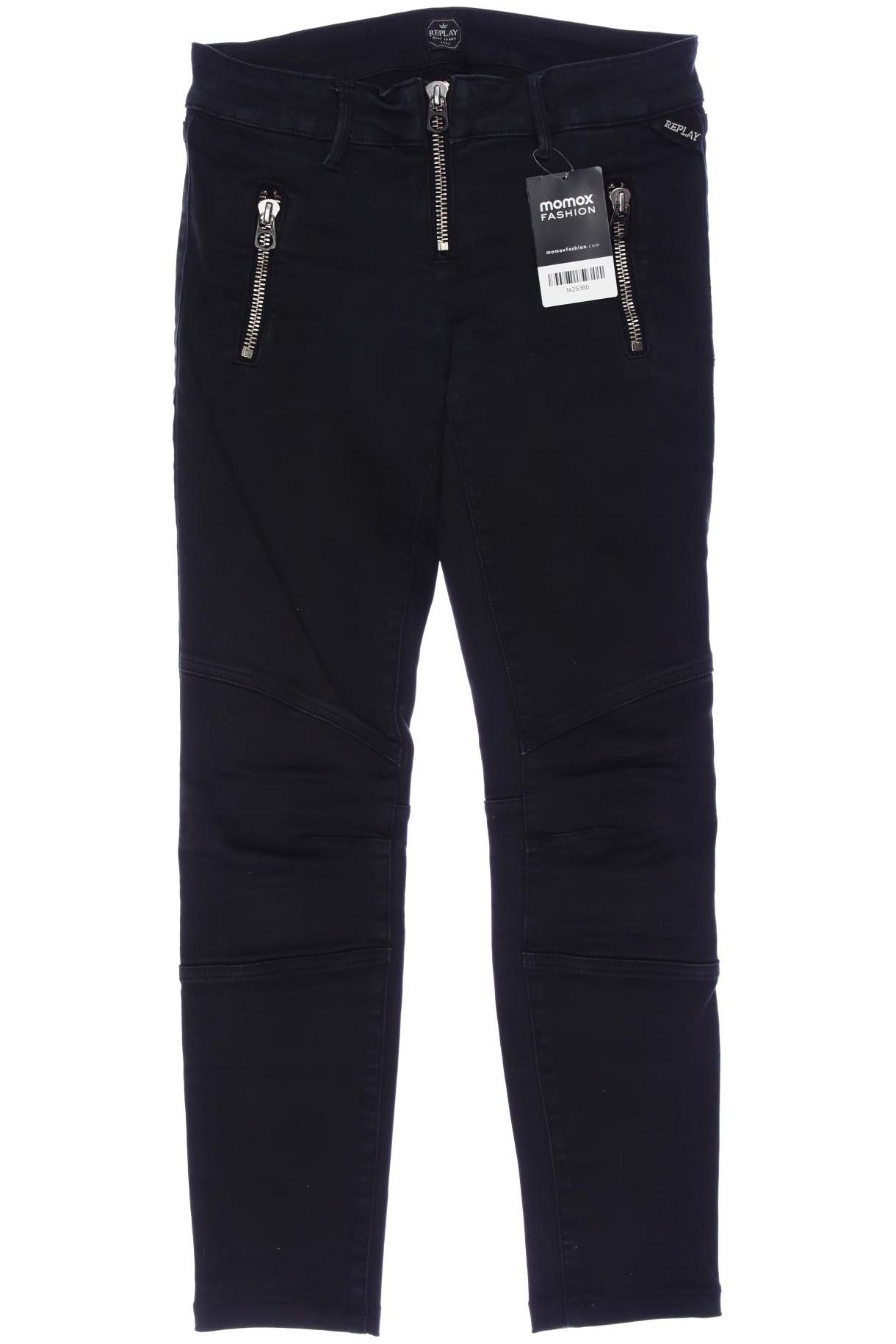 

Replay Damen Jeans, schwarz