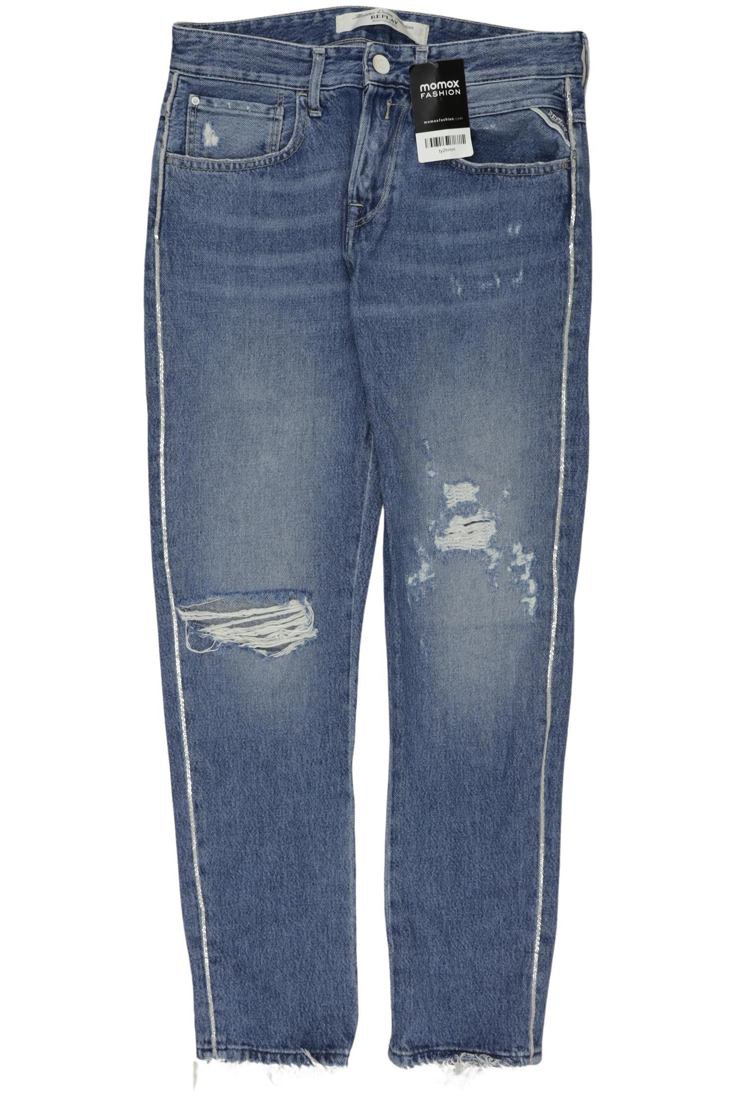 

Replay Damen Jeans, blau, Gr. 25