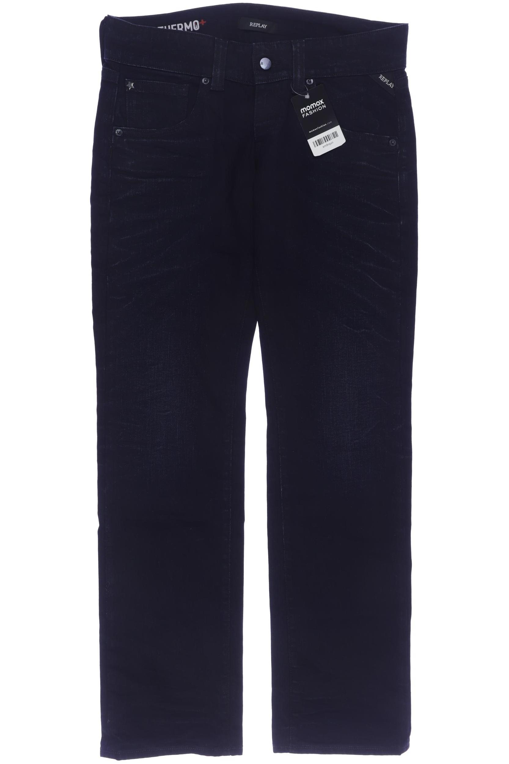 

Replay Damen Jeans, marineblau, Gr. 30