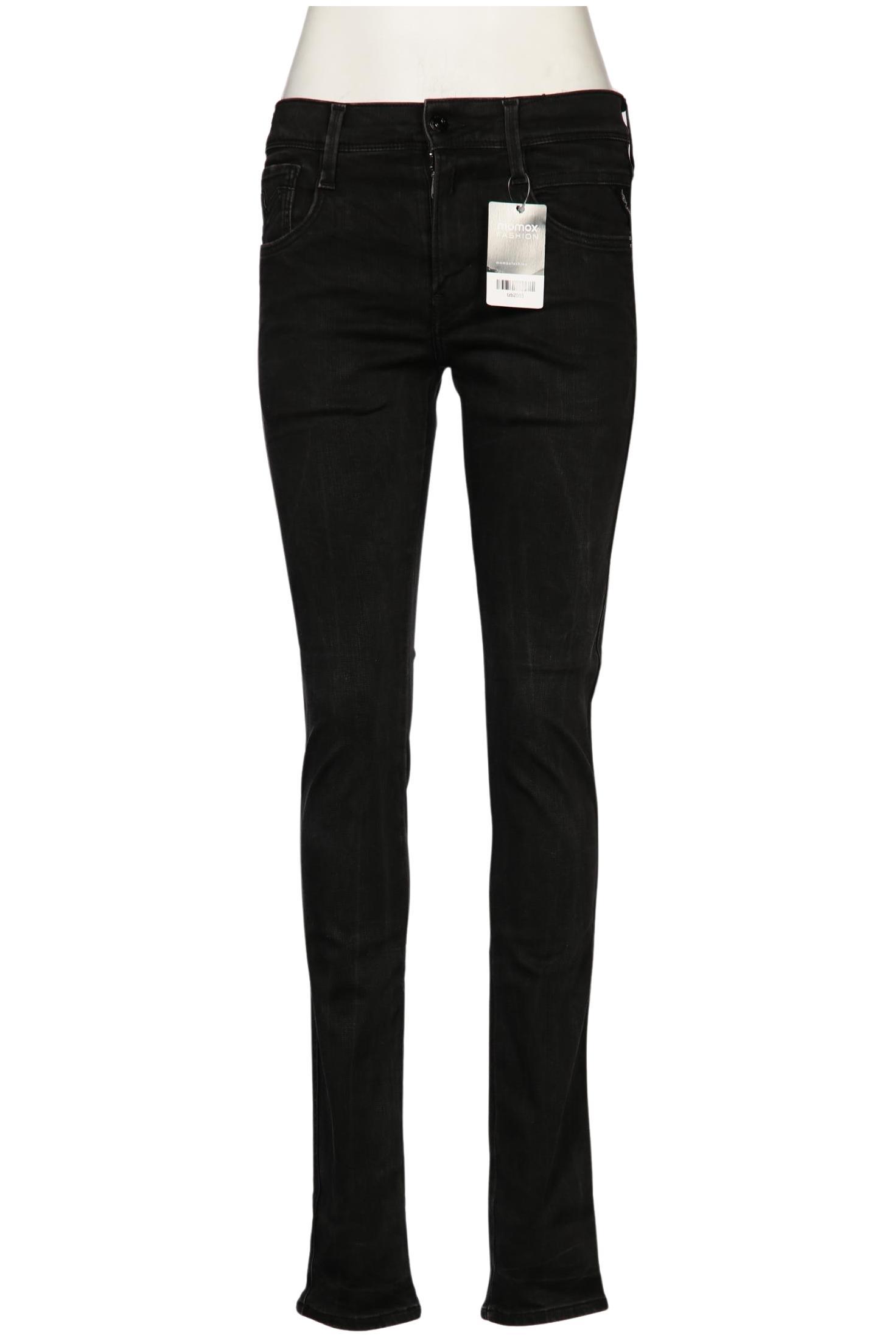 

Replay Damen Jeans, schwarz, Gr. 30