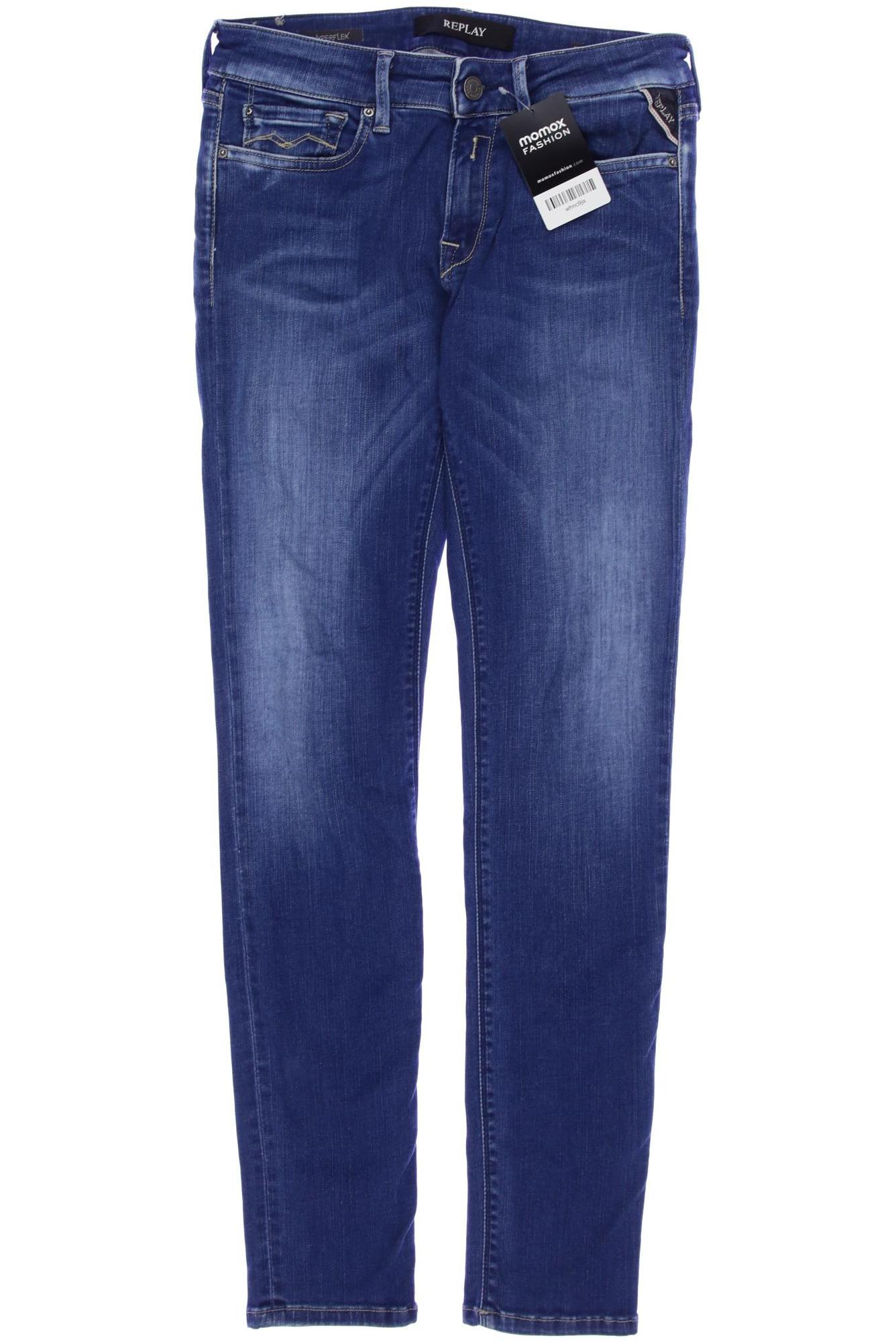 

Replay Damen Jeans, blau, Gr. 27