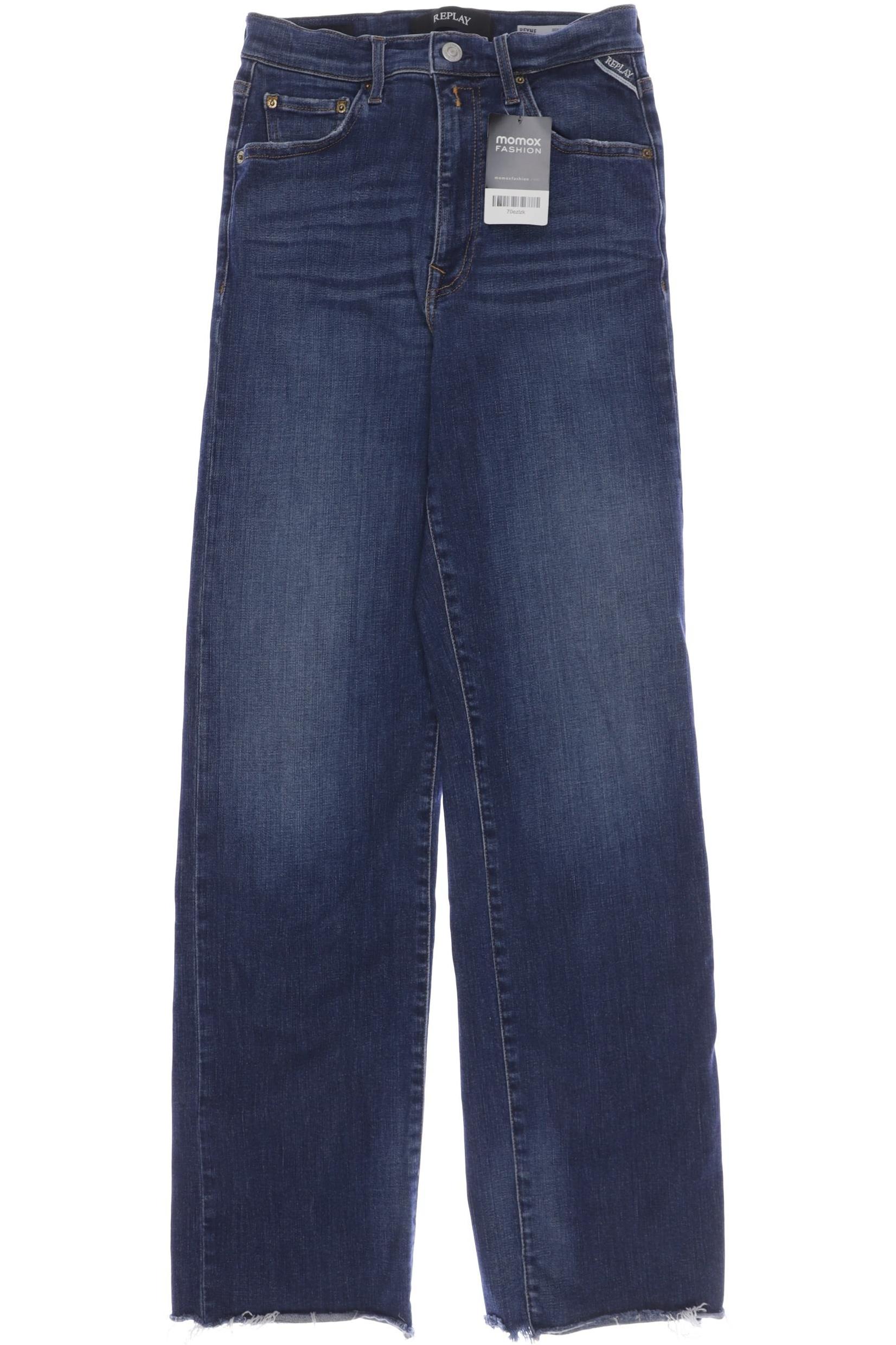 

Replay Damen Jeans, blau, Gr. 25