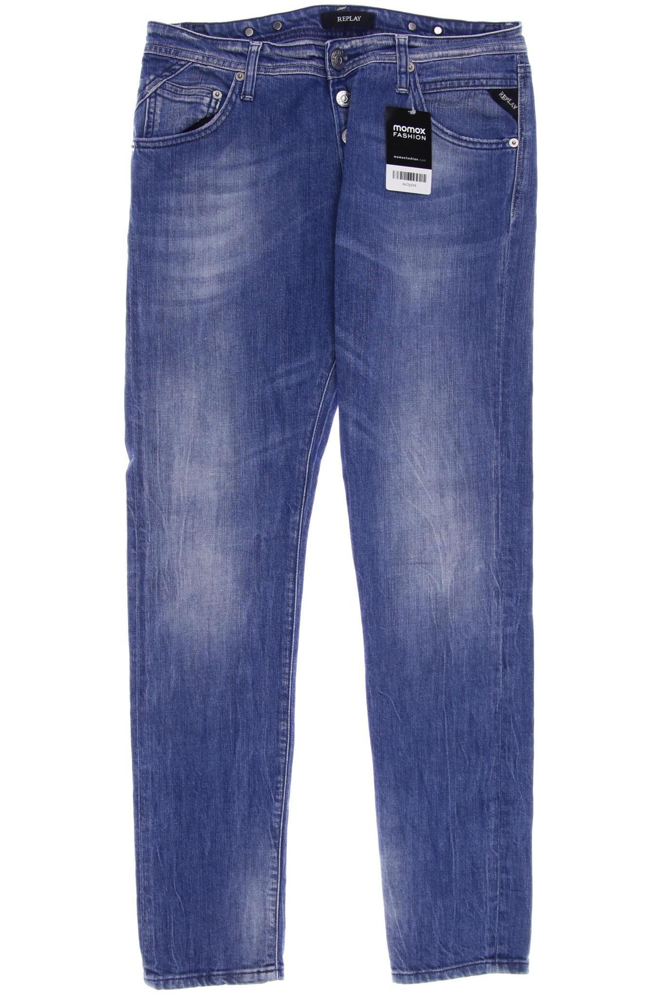 

Replay Damen Jeans, blau