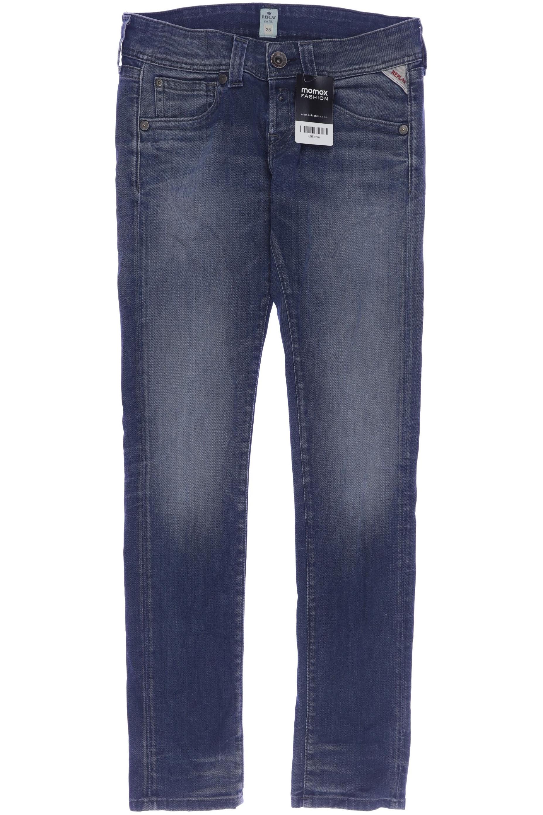 

Replay Damen Jeans, blau, Gr. 28
