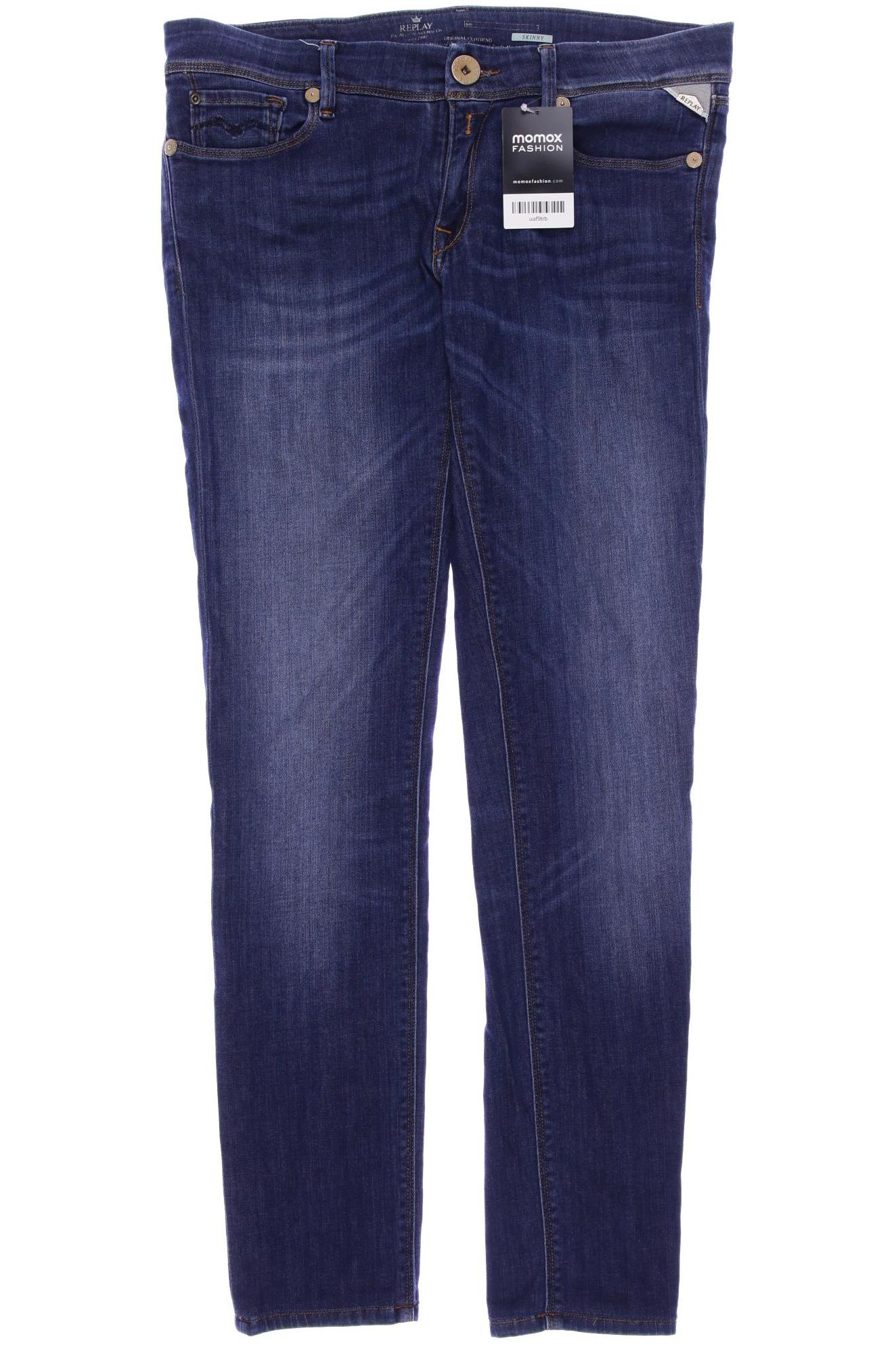 

Replay Damen Jeans, blau