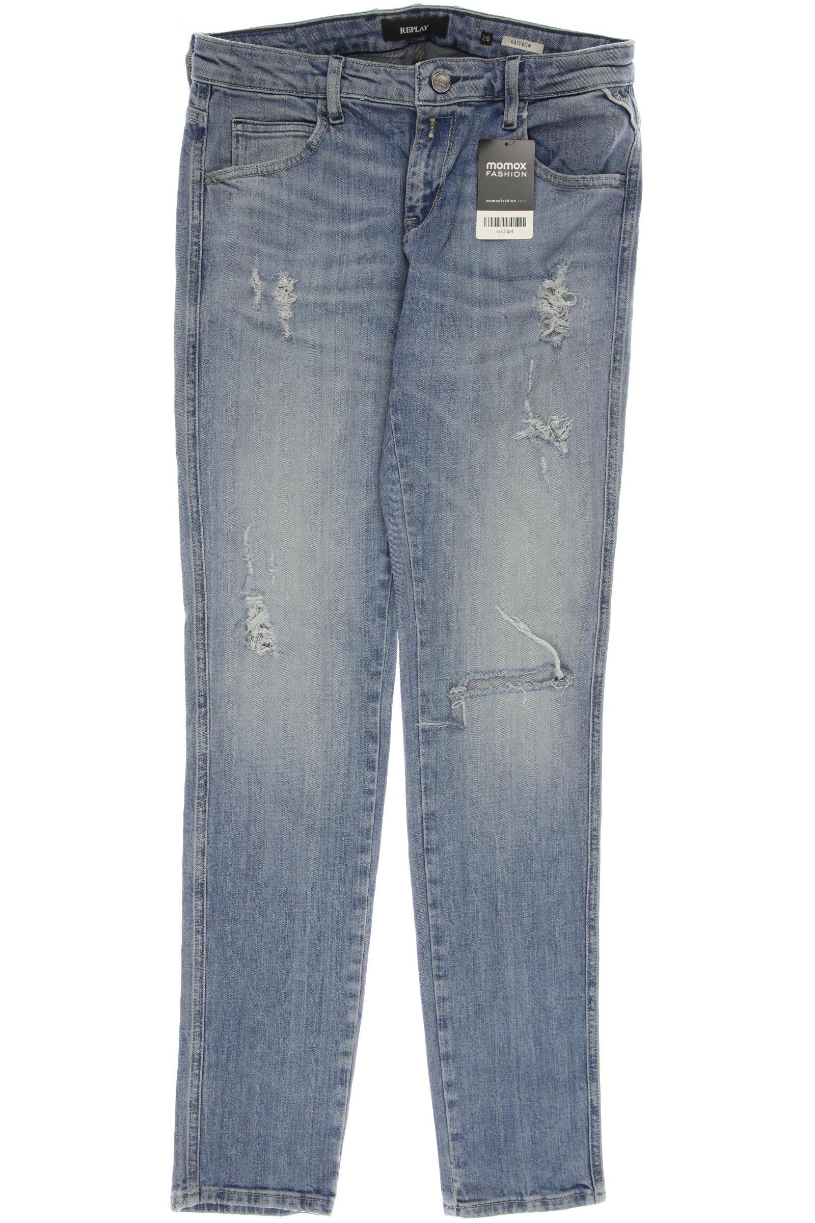 

Replay Damen Jeans, blau