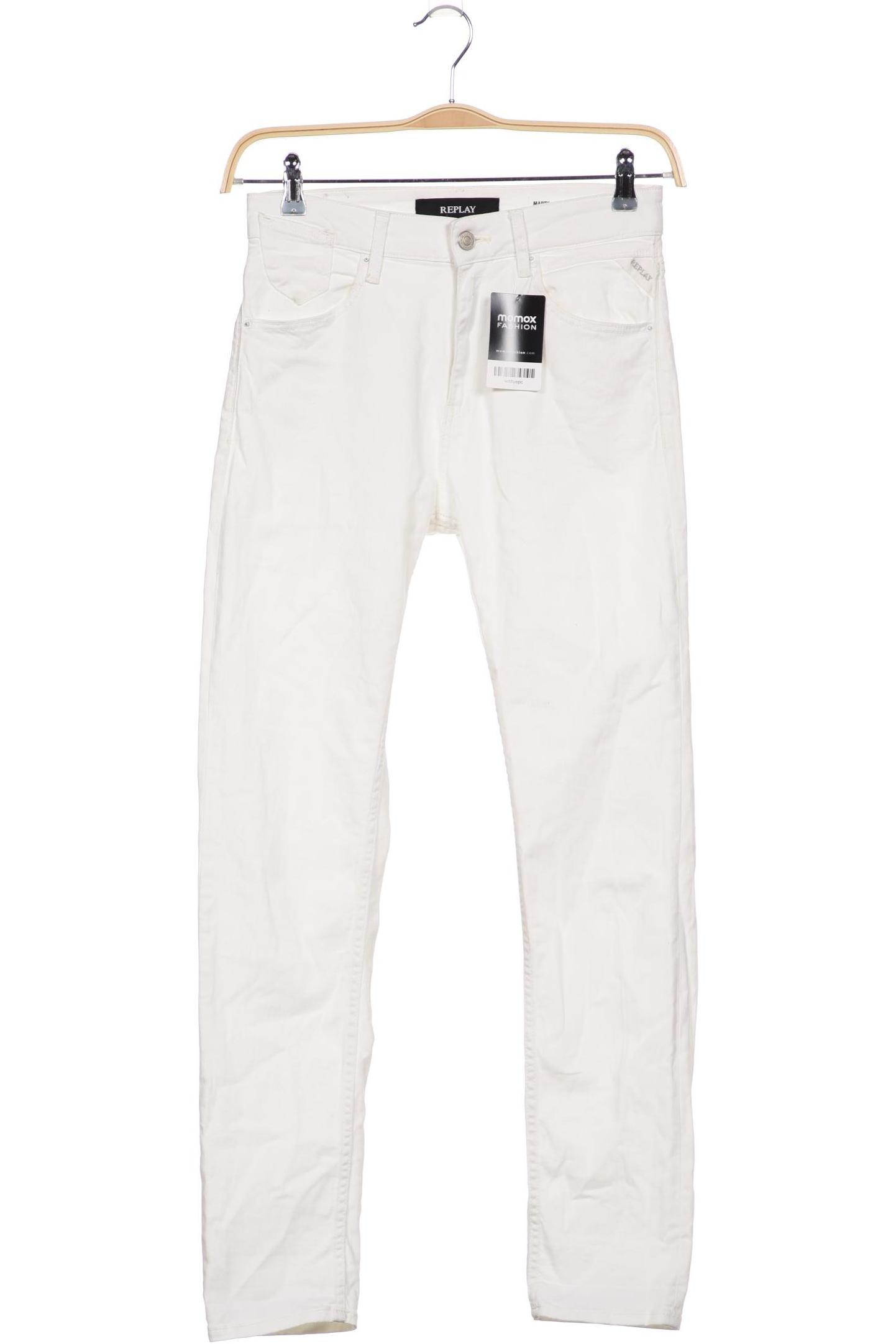 

Replay Damen Jeans, weiß, Gr. 27