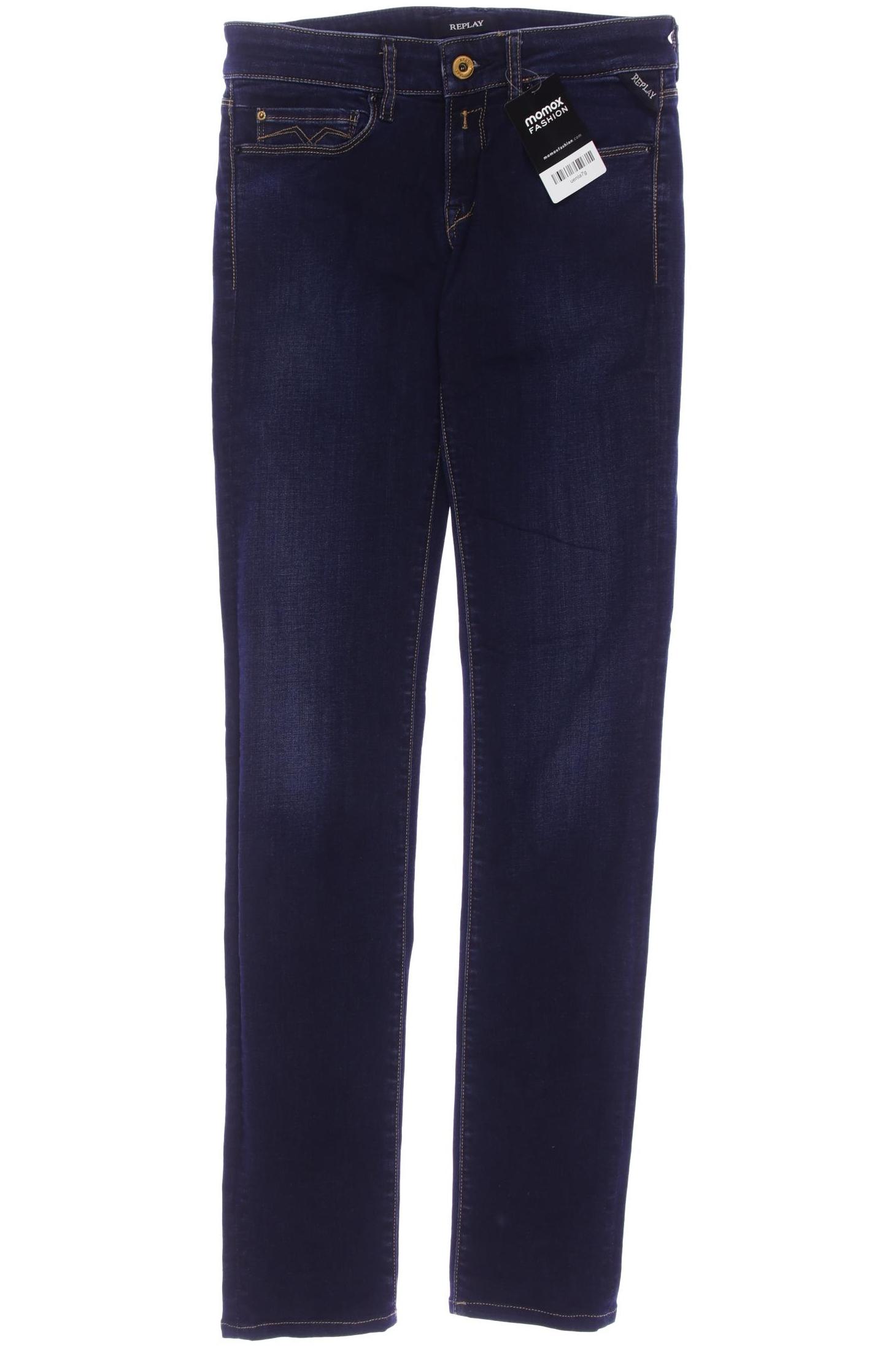 

Replay Damen Jeans, marineblau, Gr. 27