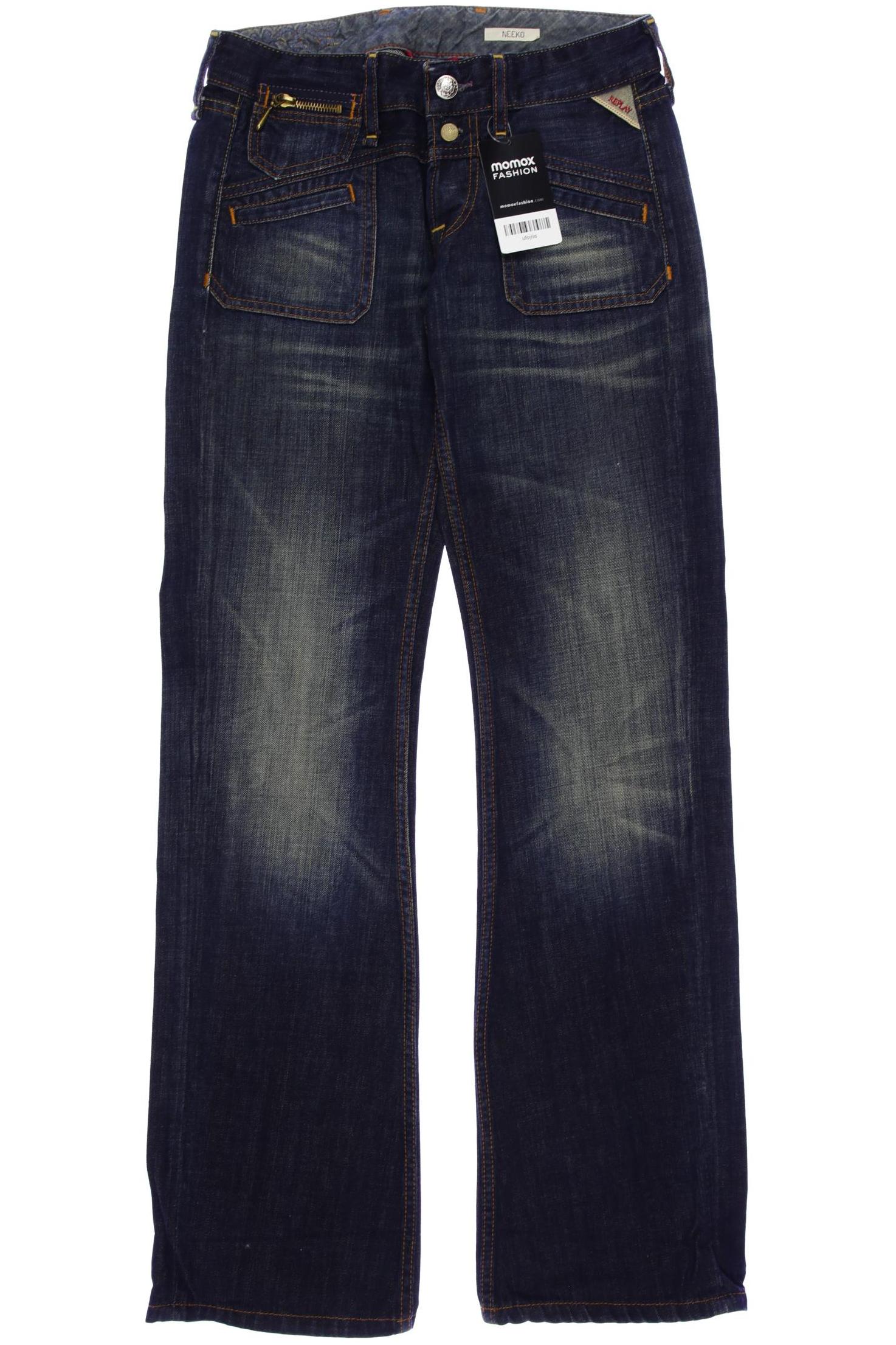 

Replay Damen Jeans, marineblau, Gr. 26