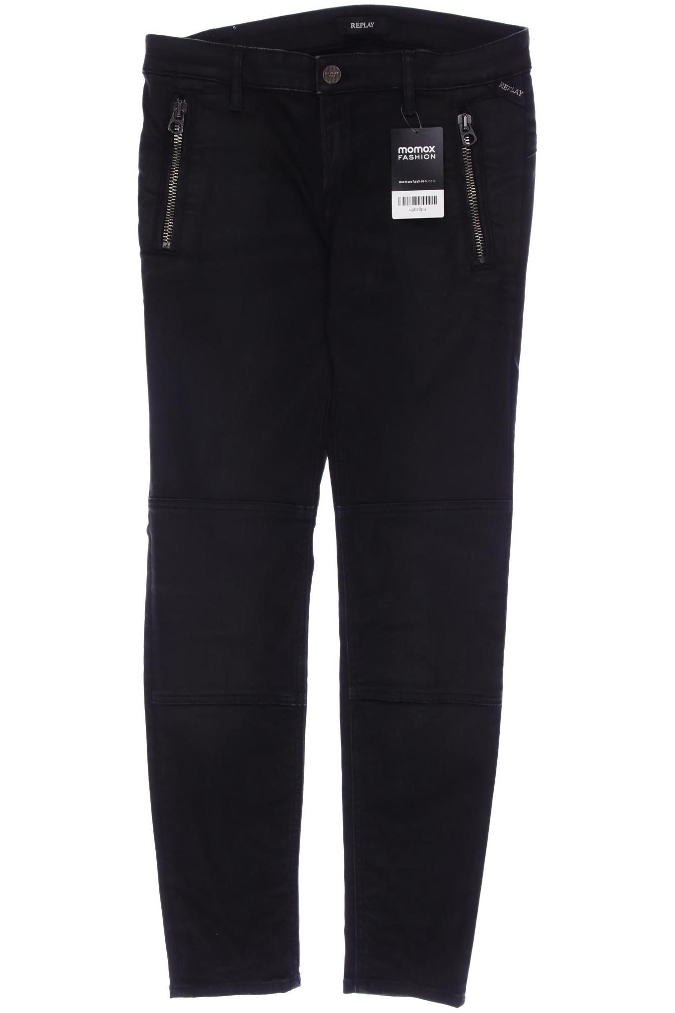 

Replay Damen Jeans, schwarz