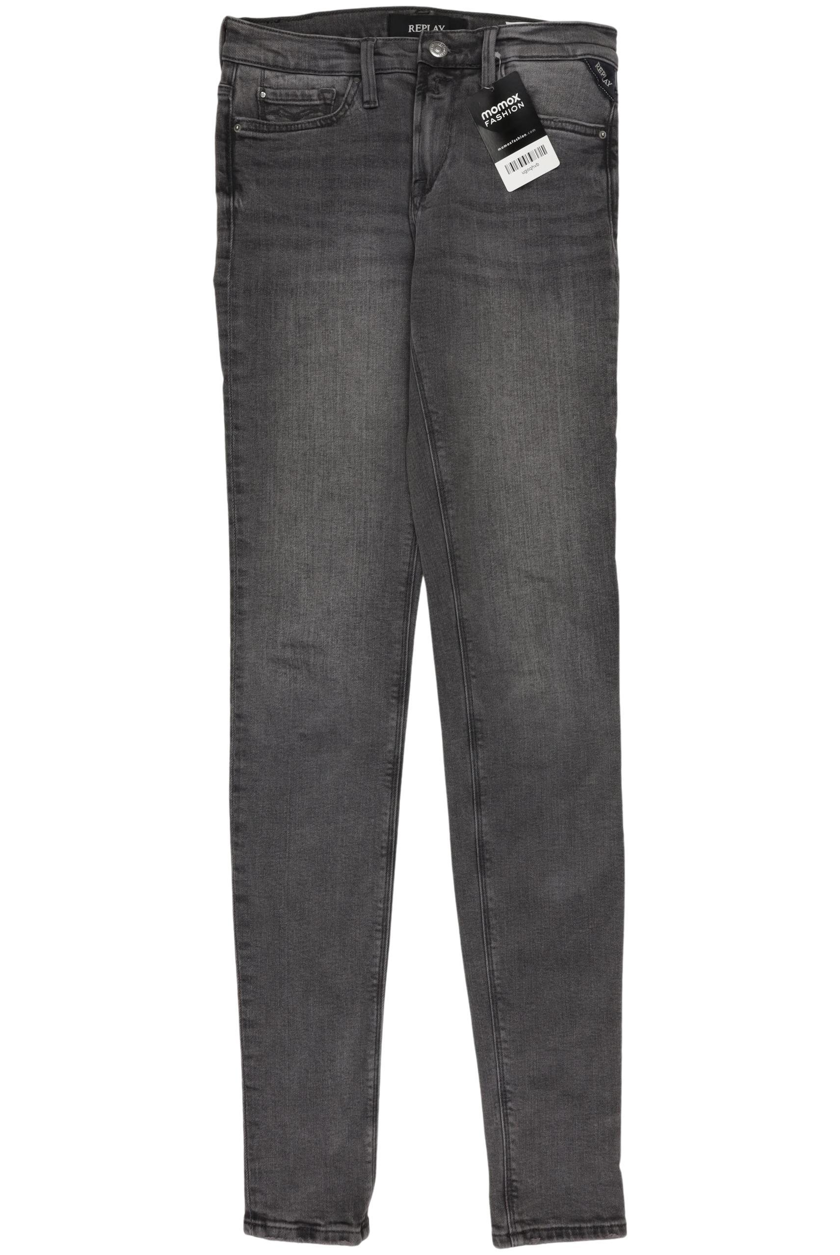 

Replay Damen Jeans, grau, Gr. 24