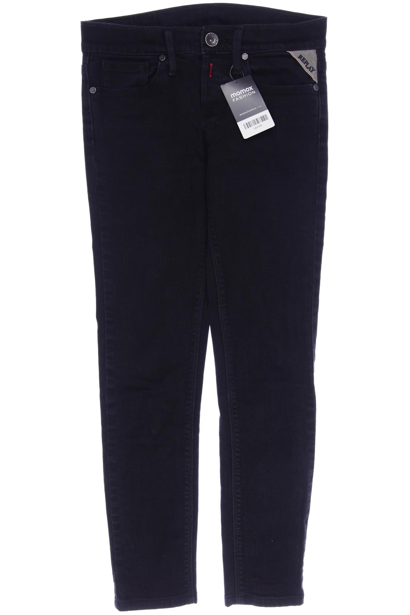 

Replay Damen Jeans, schwarz, Gr. 28