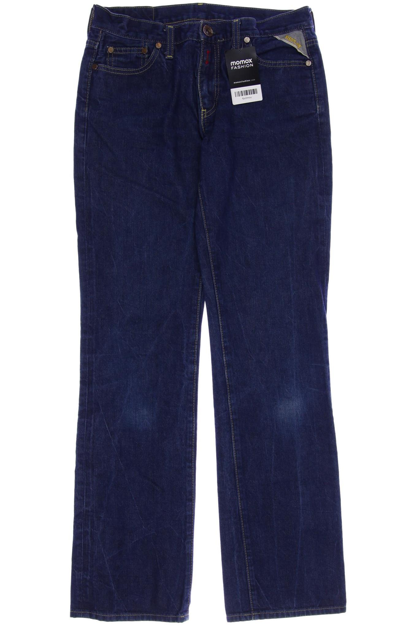 

Replay Damen Jeans, marineblau, Gr. 28