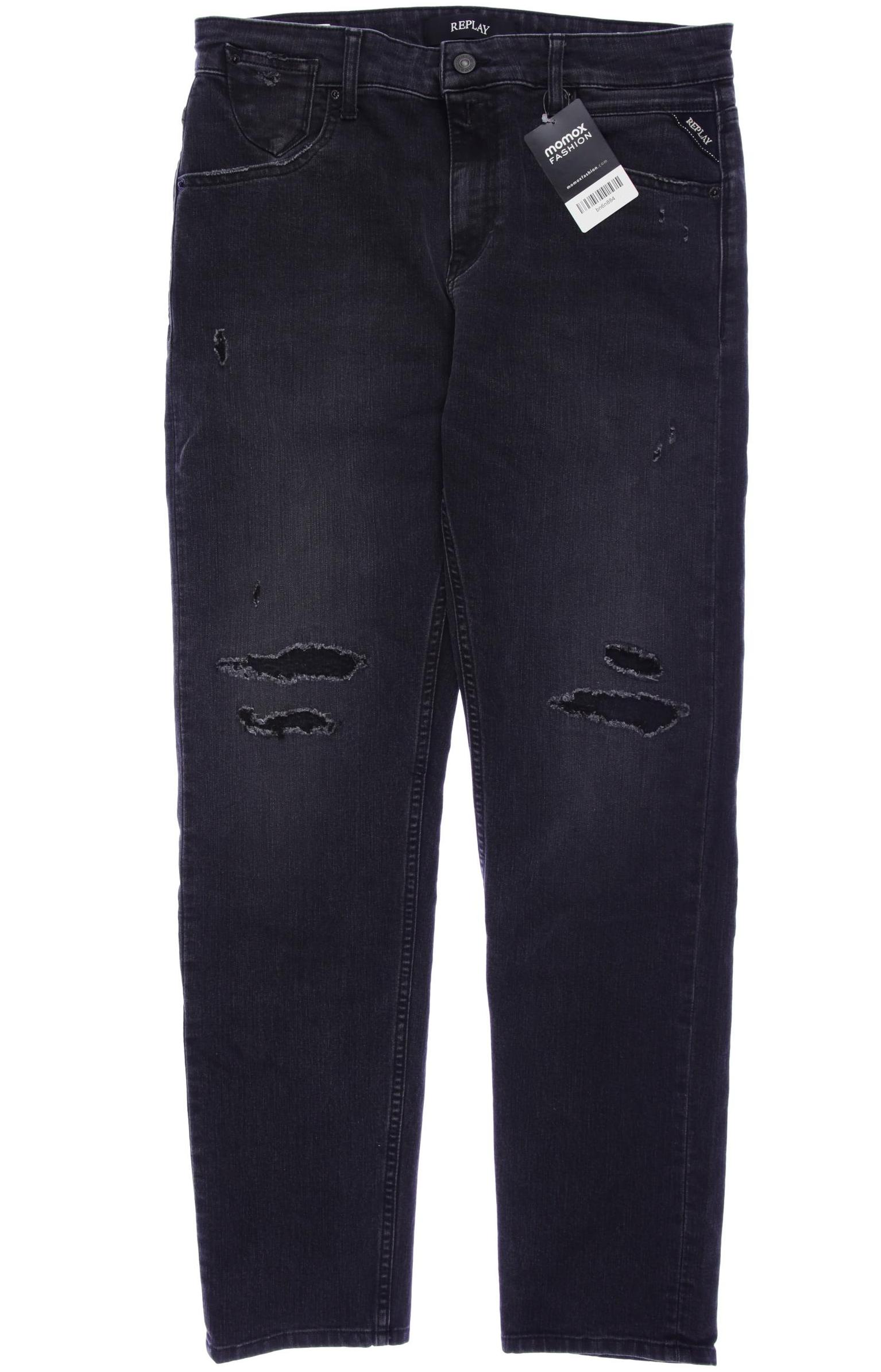 

Replay Damen Jeans, grau, Gr. 29