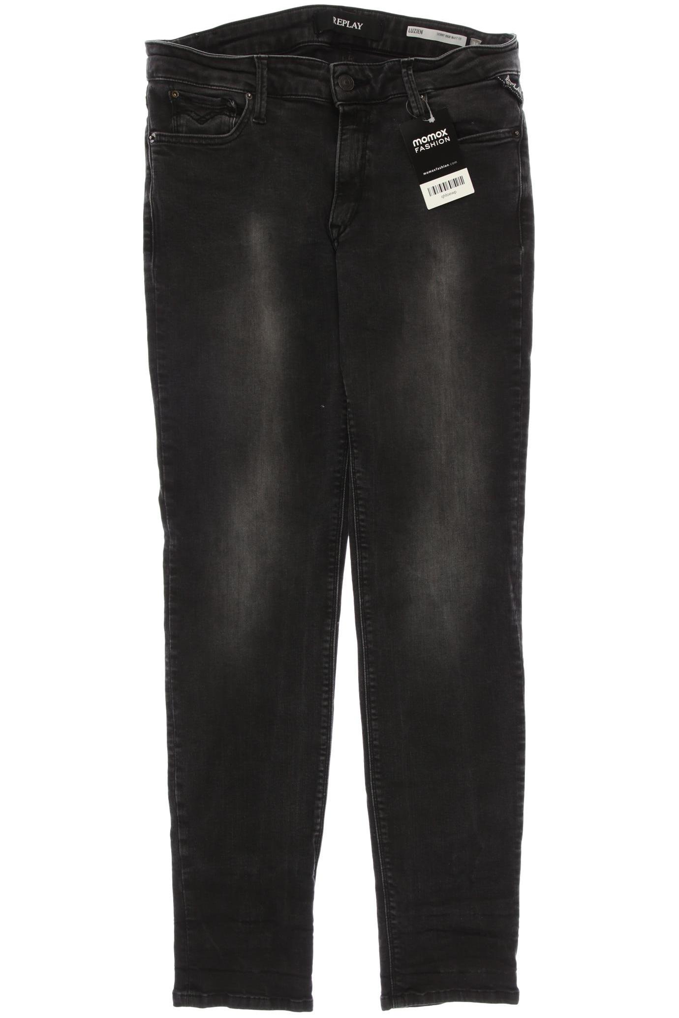 

Replay Damen Jeans, schwarz, Gr. 31