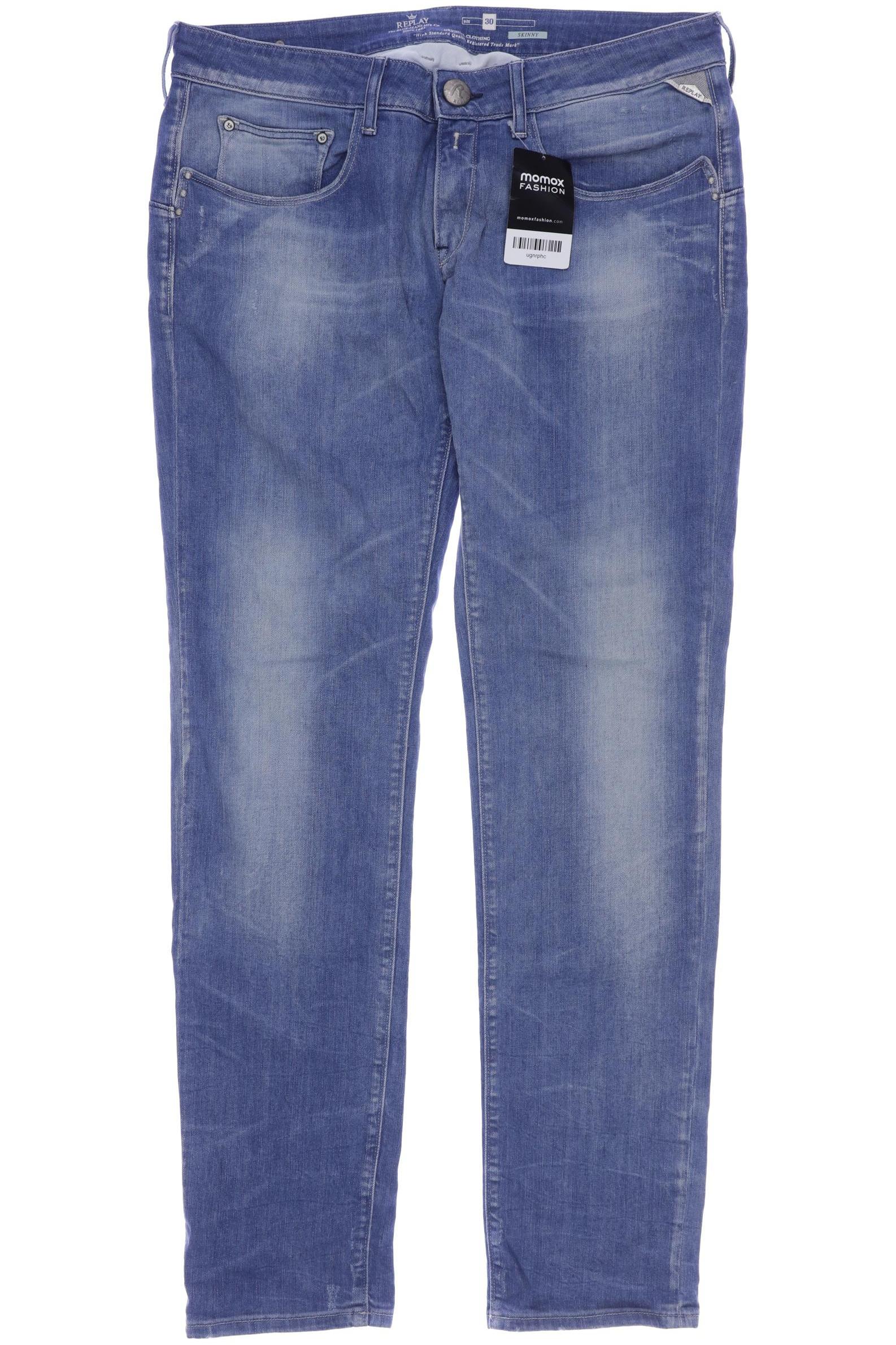 

Replay Damen Jeans, blau