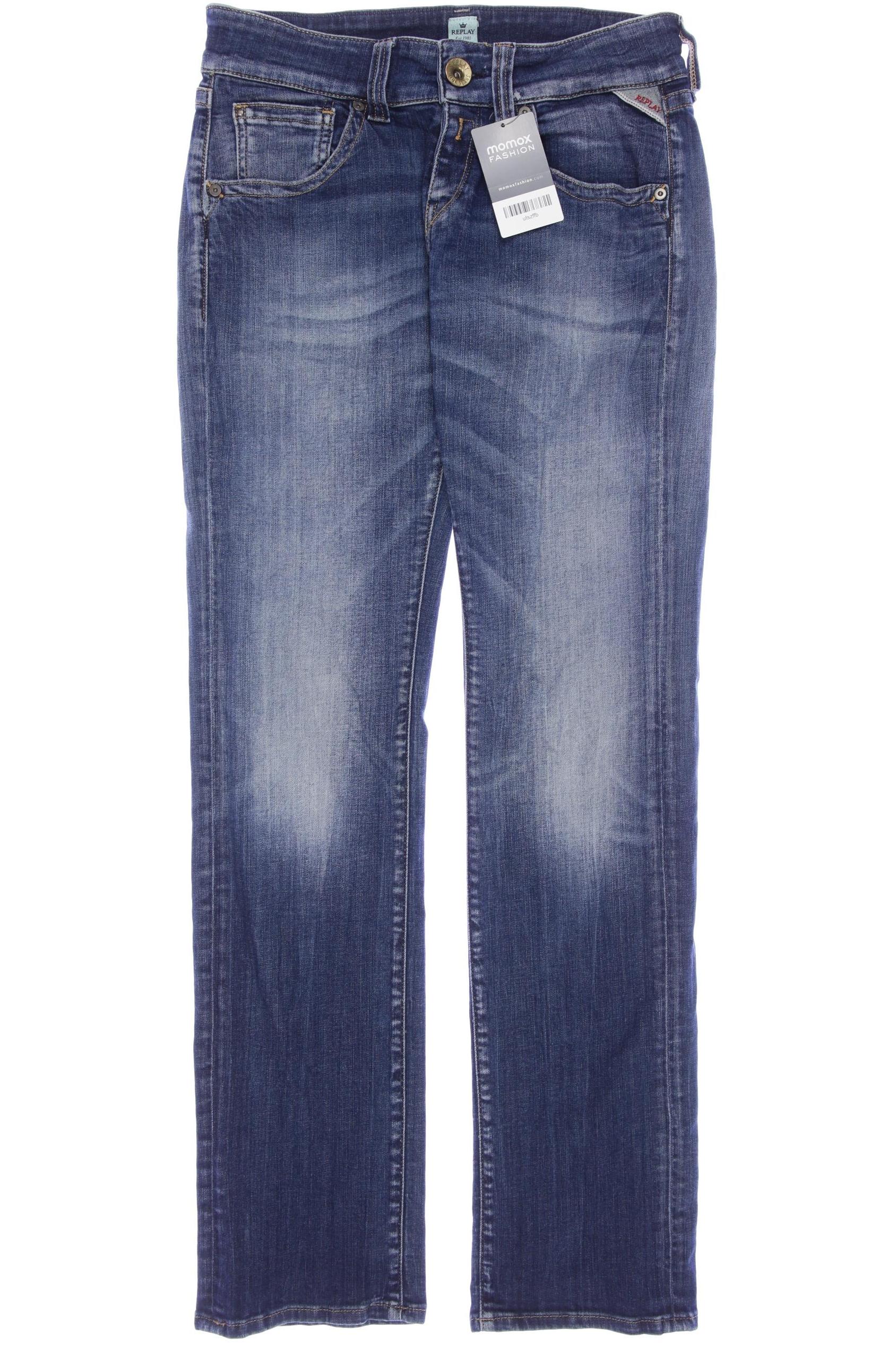 

Replay Damen Jeans, blau, Gr. 27