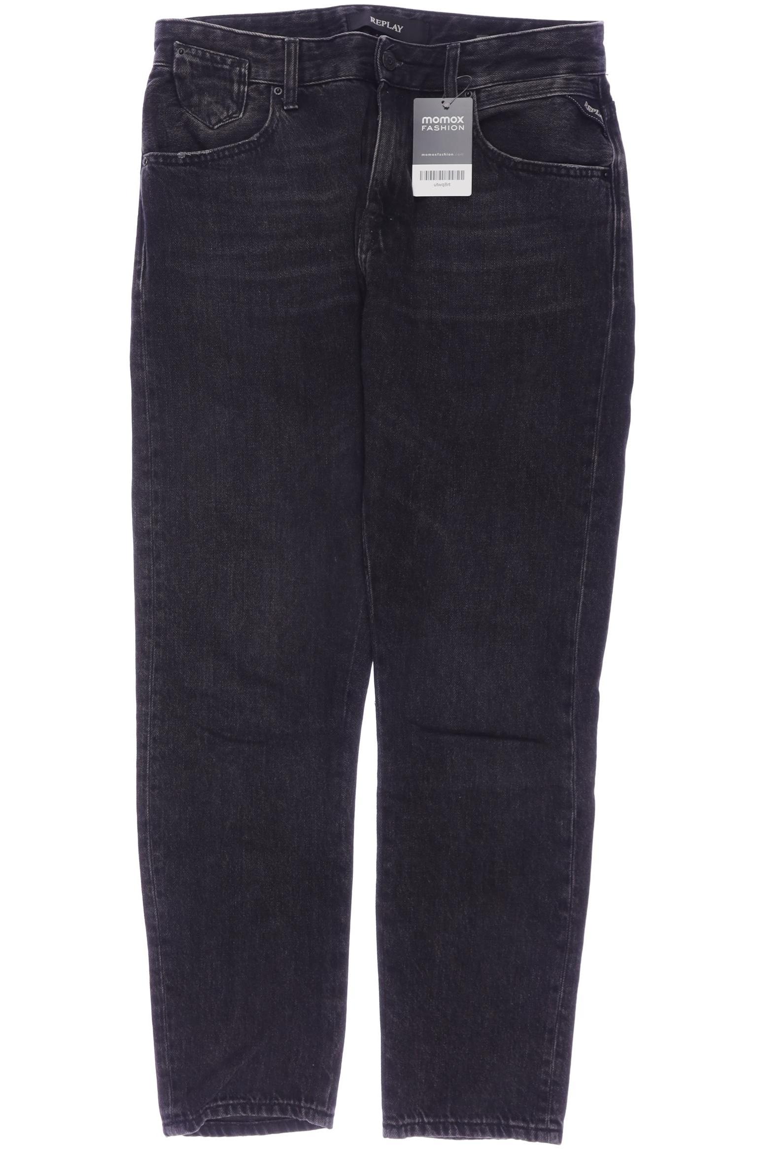

Replay Damen Jeans, schwarz, Gr. 27