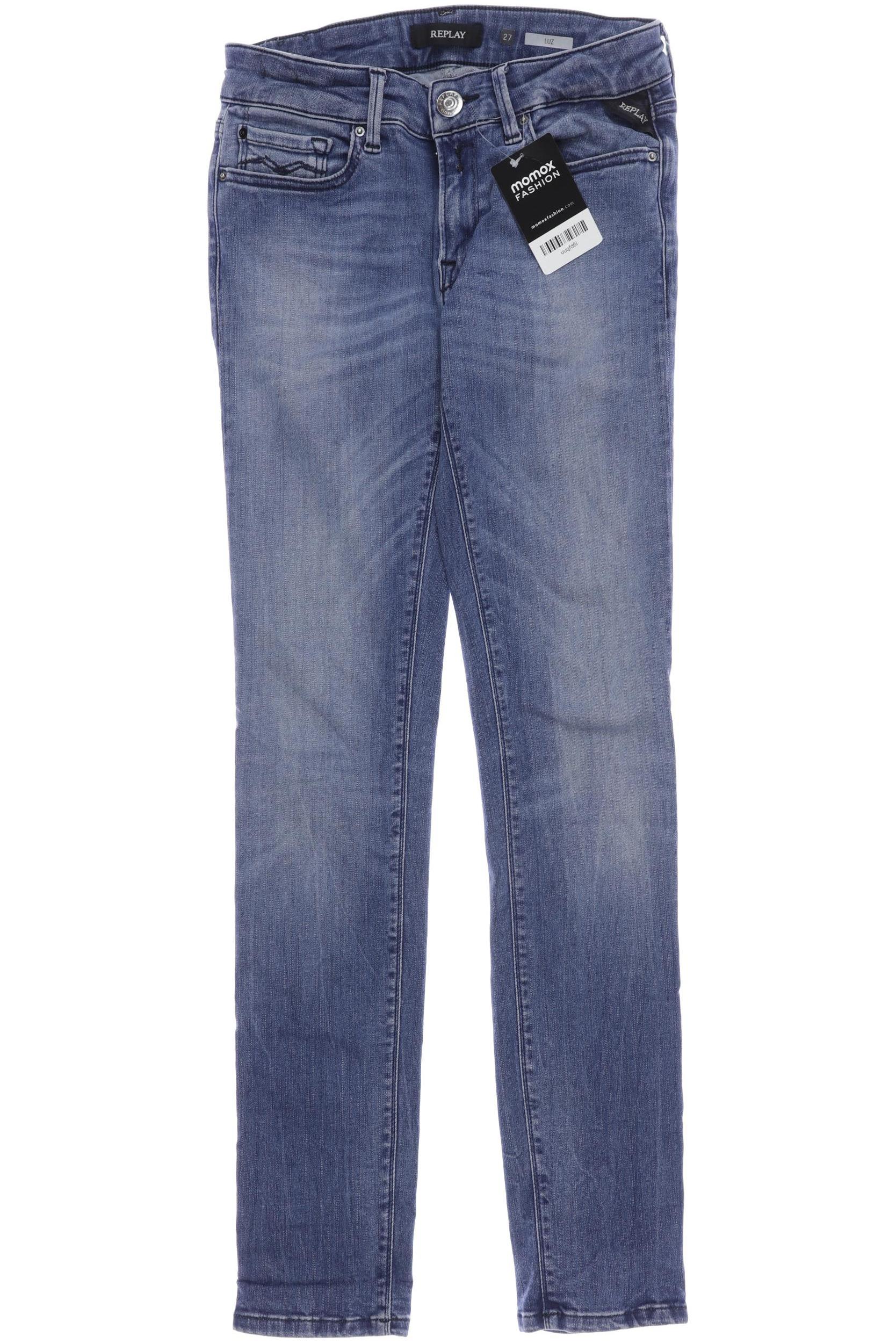 

Replay Damen Jeans, blau, Gr. 27