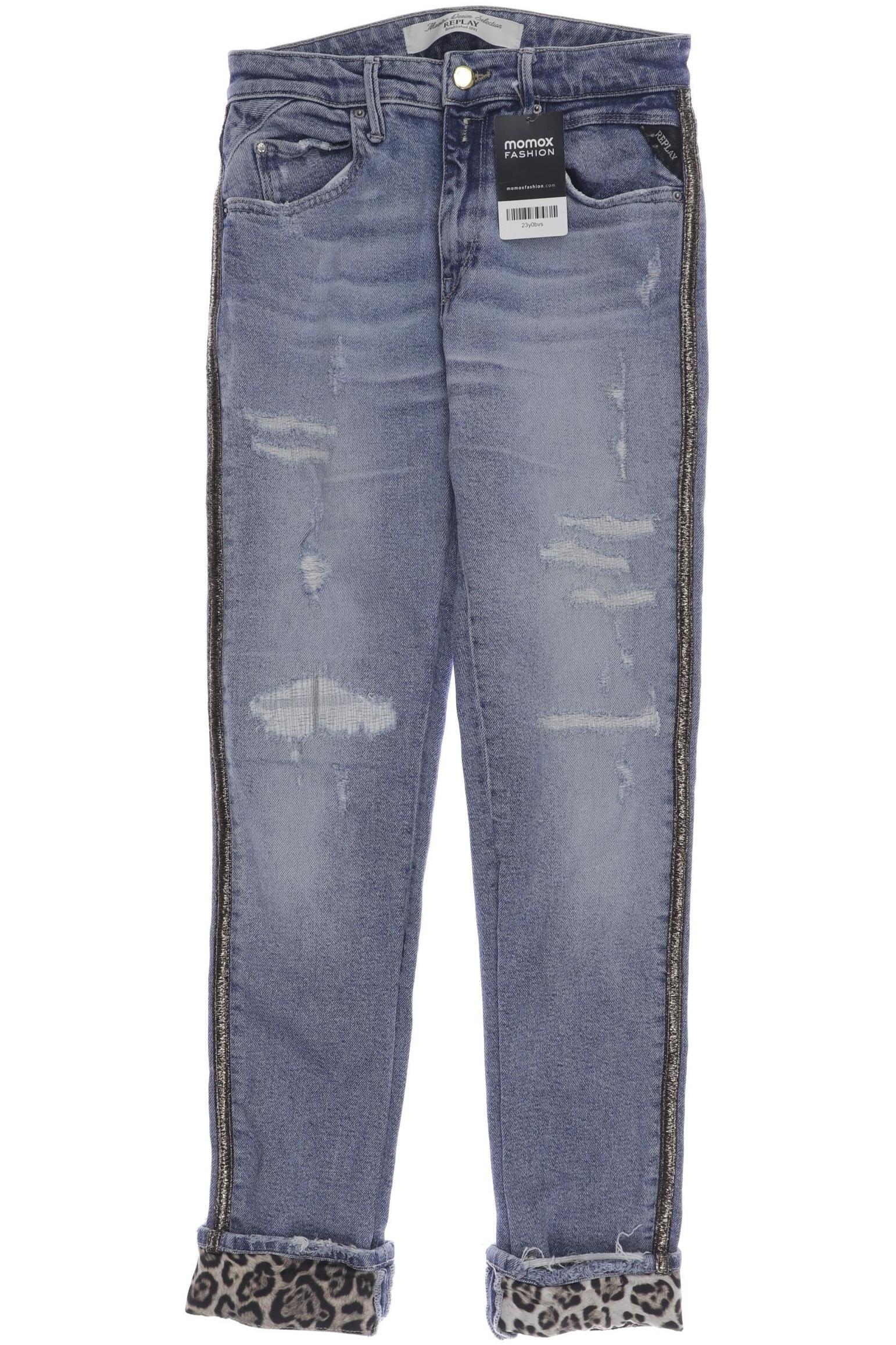 

Replay Damen Jeans, blau, Gr. 25