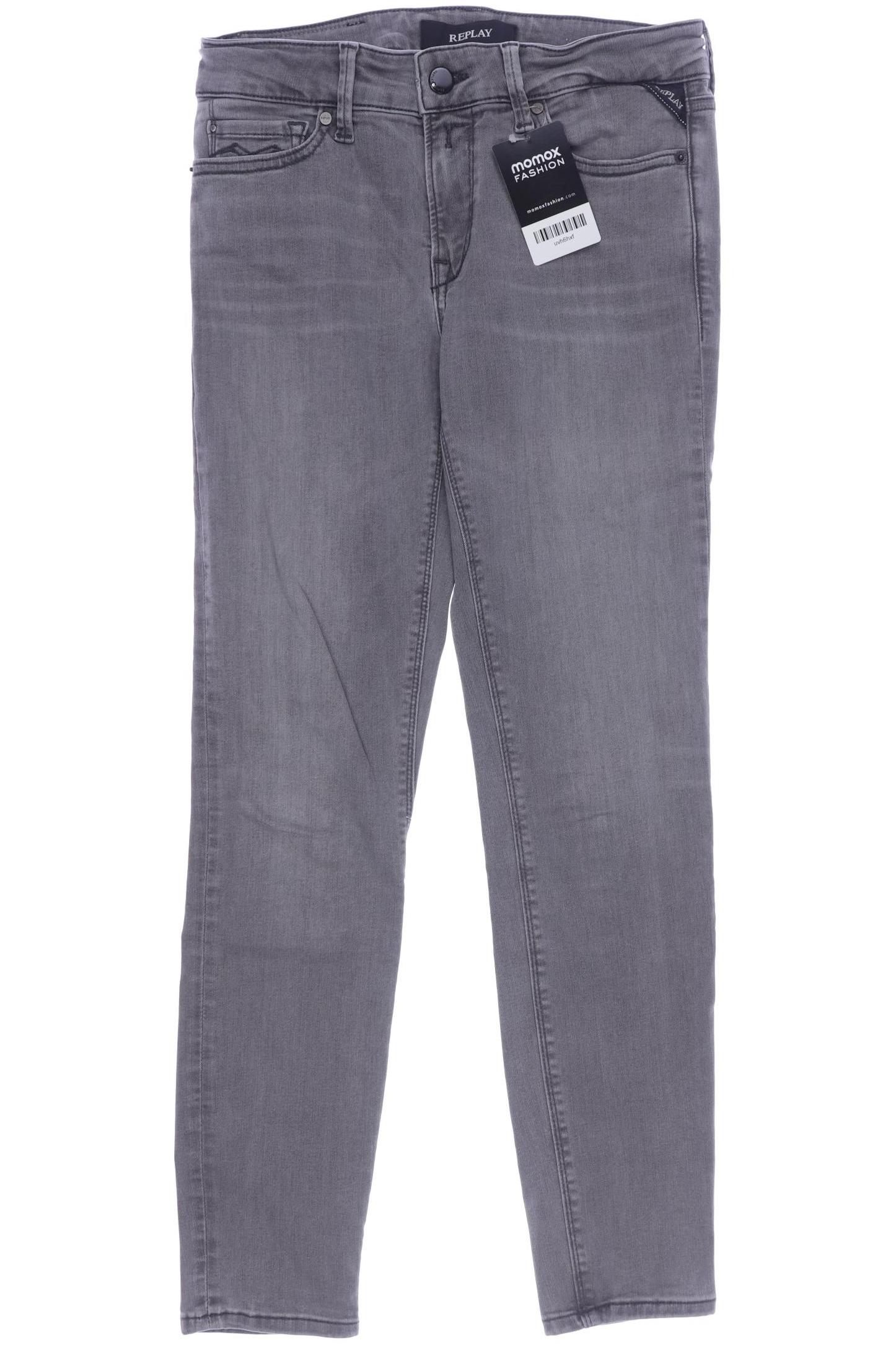 

Replay Damen Jeans, grau, Gr. 29