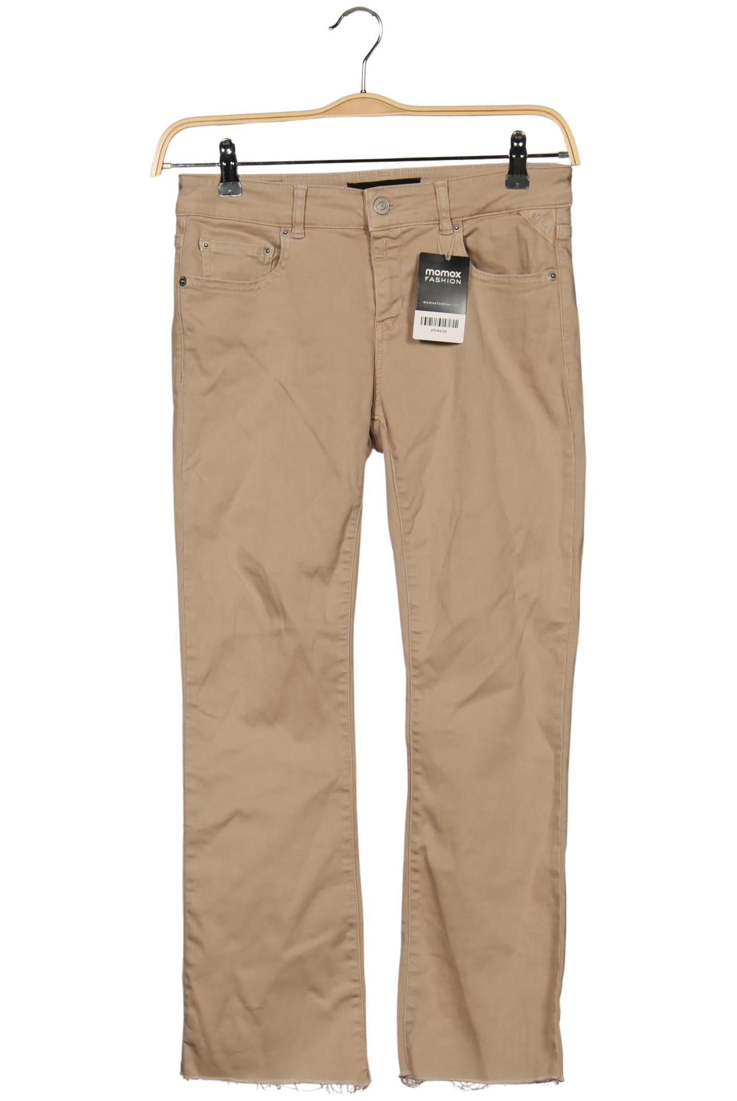 

Replay Damen Jeans, beige, Gr. 28