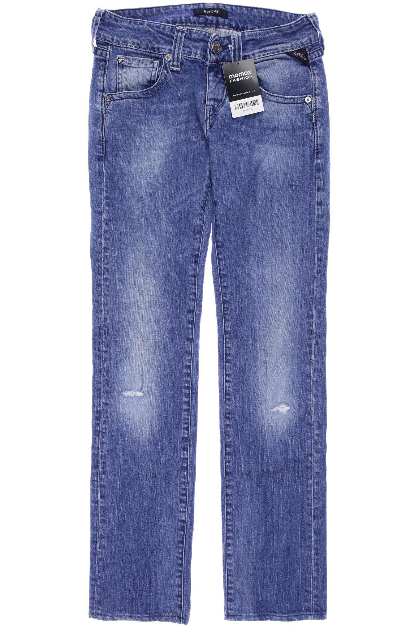 

Replay Damen Jeans, blau, Gr. 28