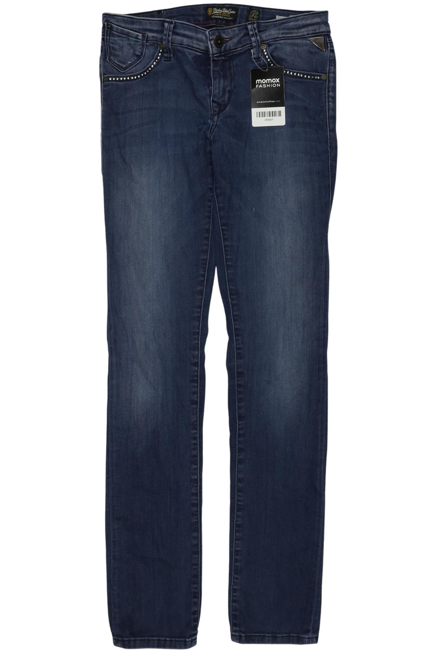 

Replay Damen Jeans, blau, Gr. 26