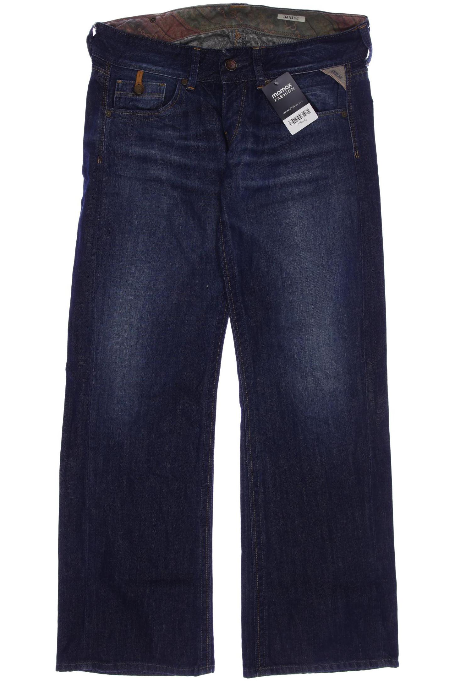 

Replay Damen Jeans, marineblau, Gr. 30