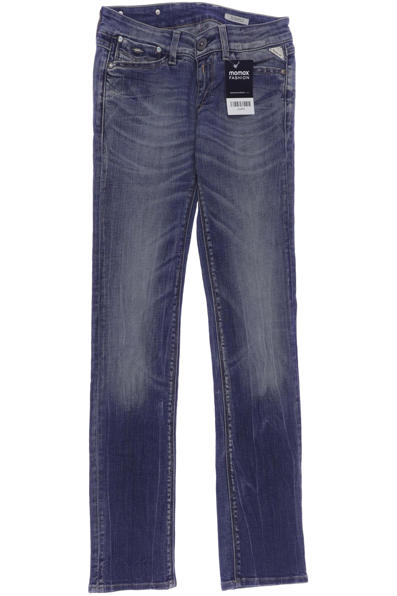

Replay Damen Jeans, blau, Gr. 25