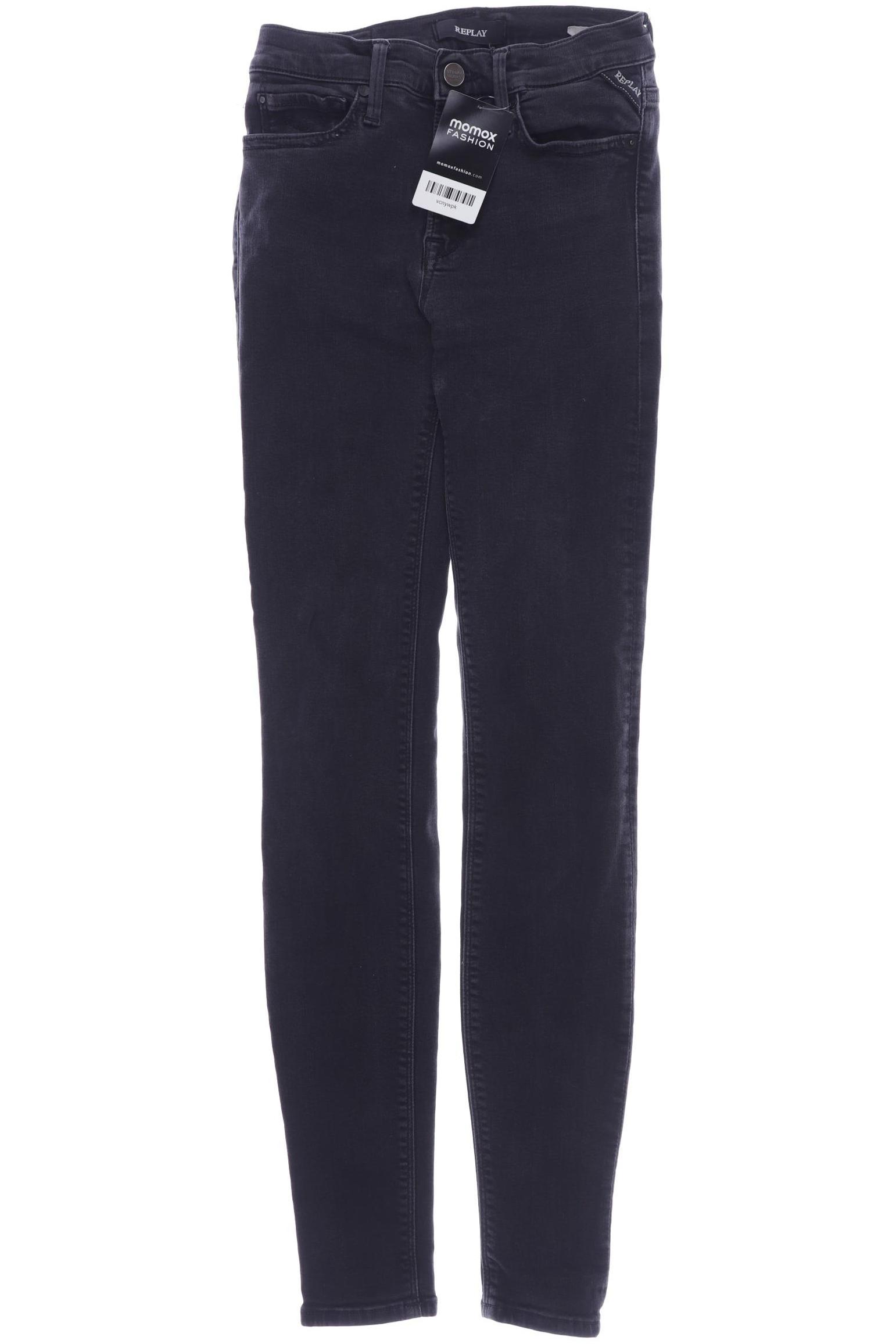 

Replay Damen Jeans, schwarz