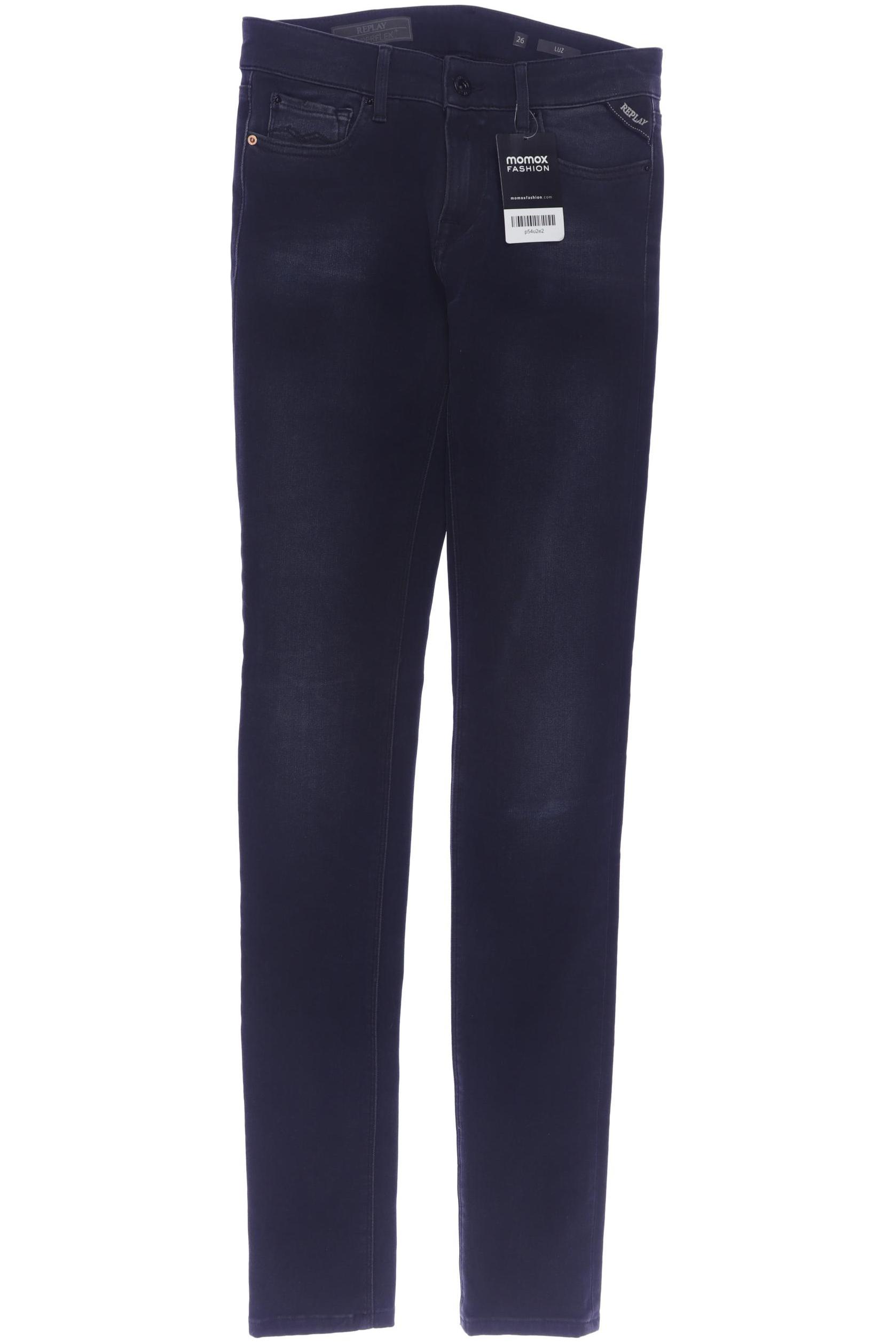 Thumbnail - Replay Damen Jeans, marineblau, Gr. 26