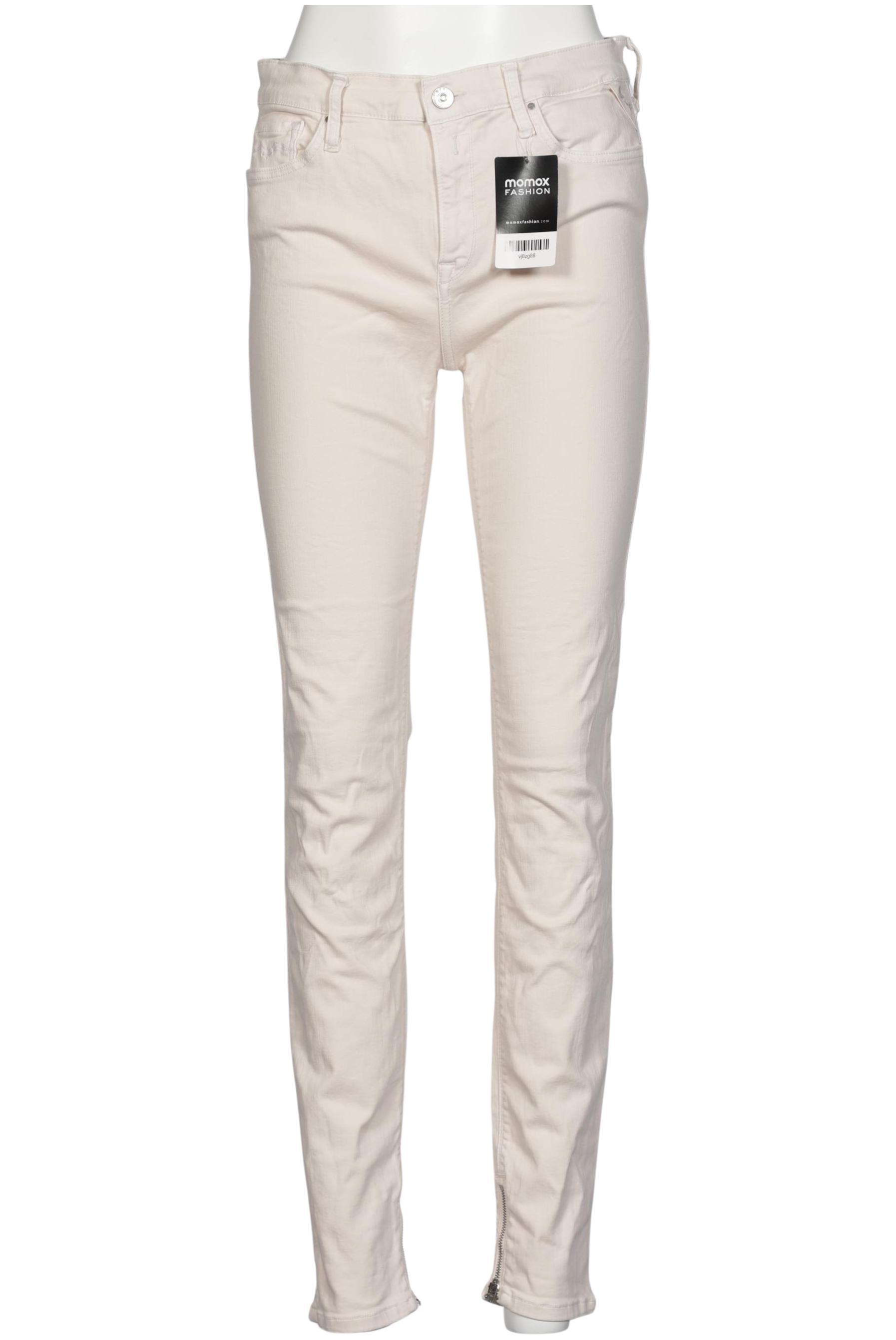 

Replay Damen Jeans, cremeweiß, Gr. 29