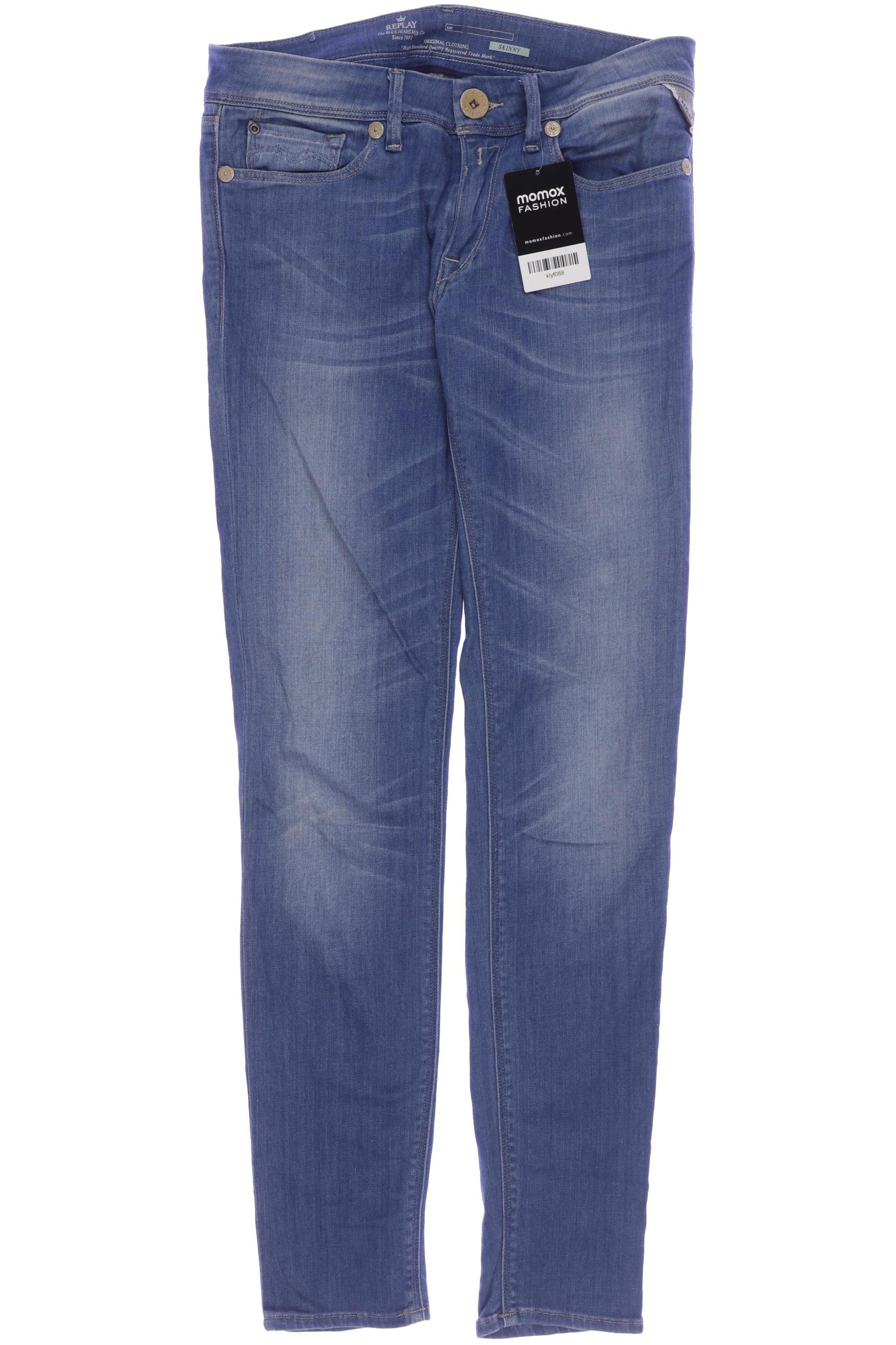 

Replay Damen Jeans, blau, Gr. 27