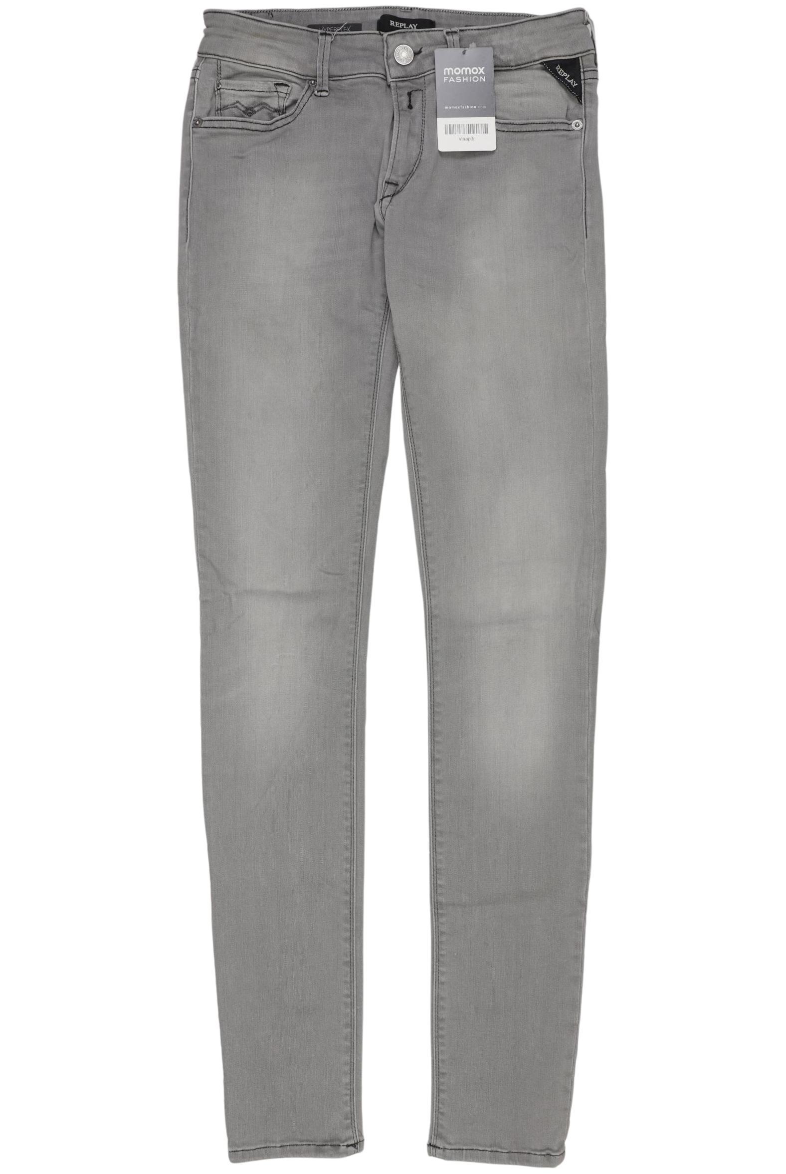 

Replay Damen Jeans, grau, Gr. 26