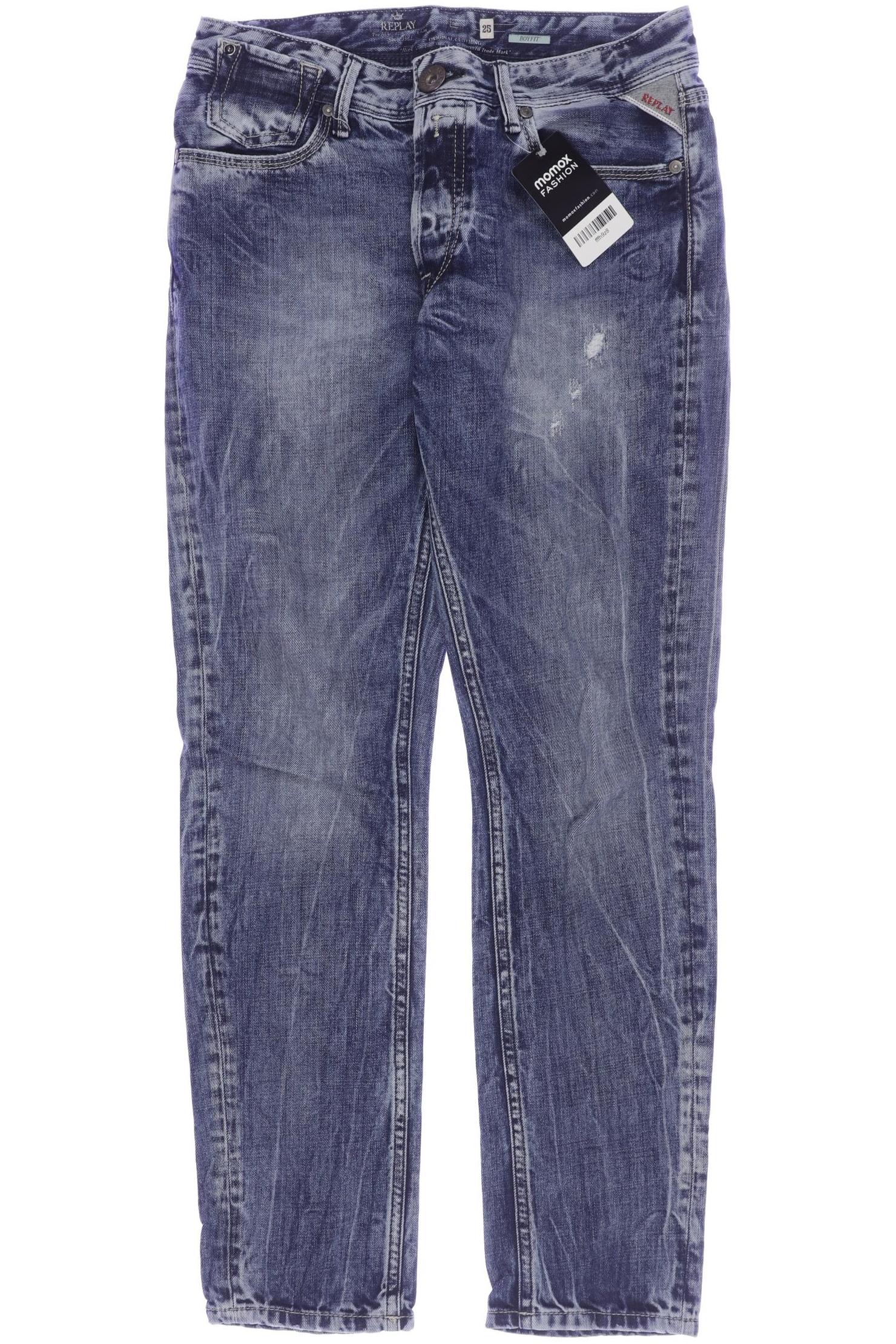 

Replay Damen Jeans, blau, Gr. 25
