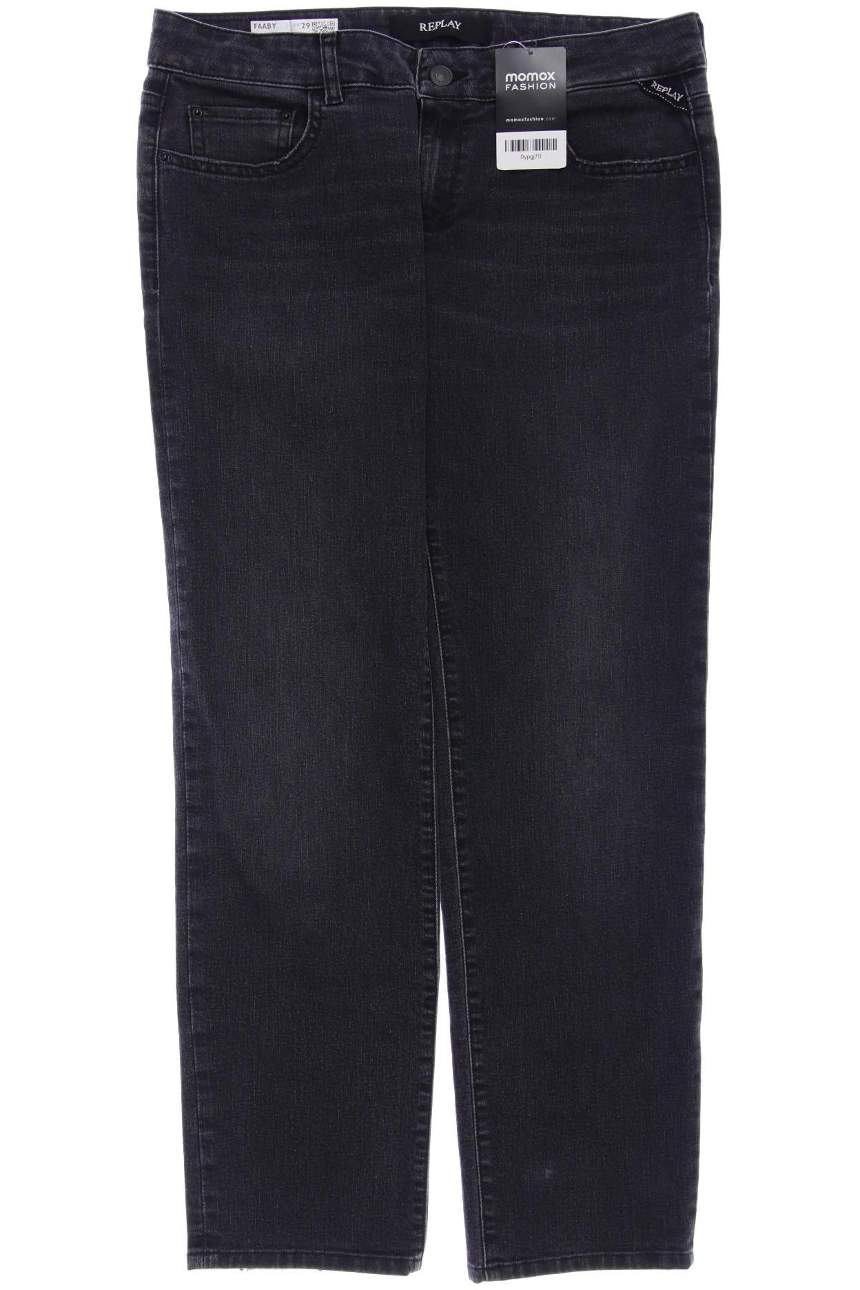 

Replay Damen Jeans, grau, Gr. 29