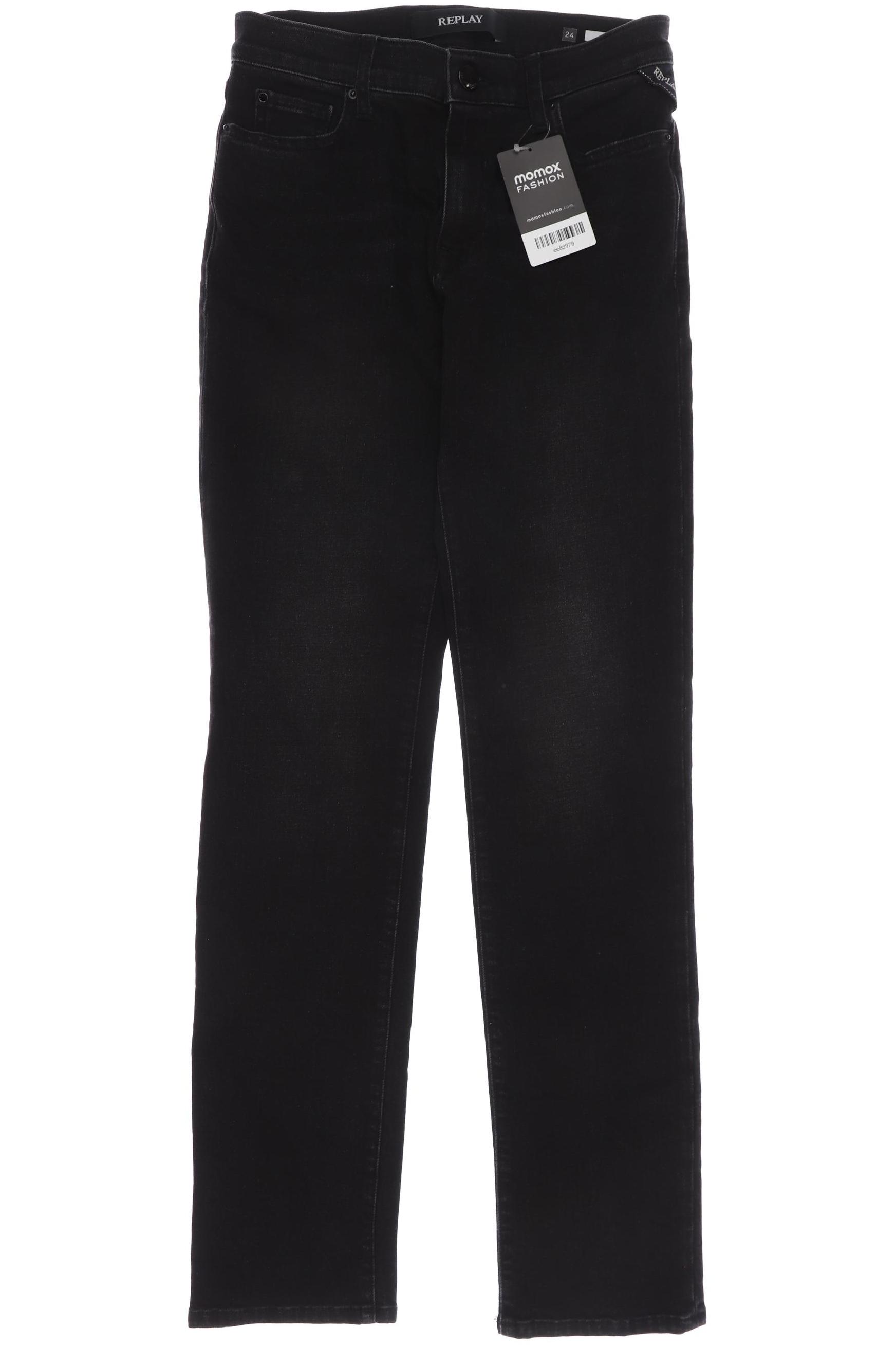 

Replay Damen Jeans, schwarz