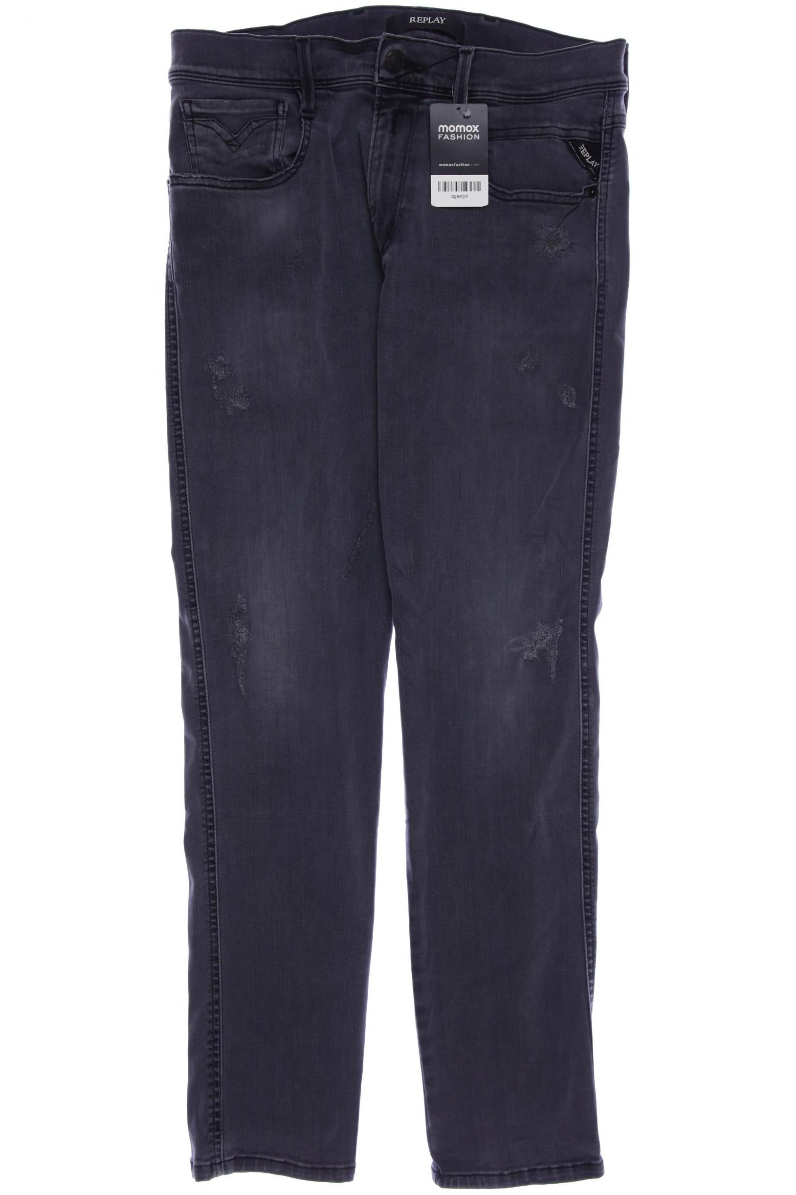 

Replay Damen Jeans, marineblau, Gr. 33