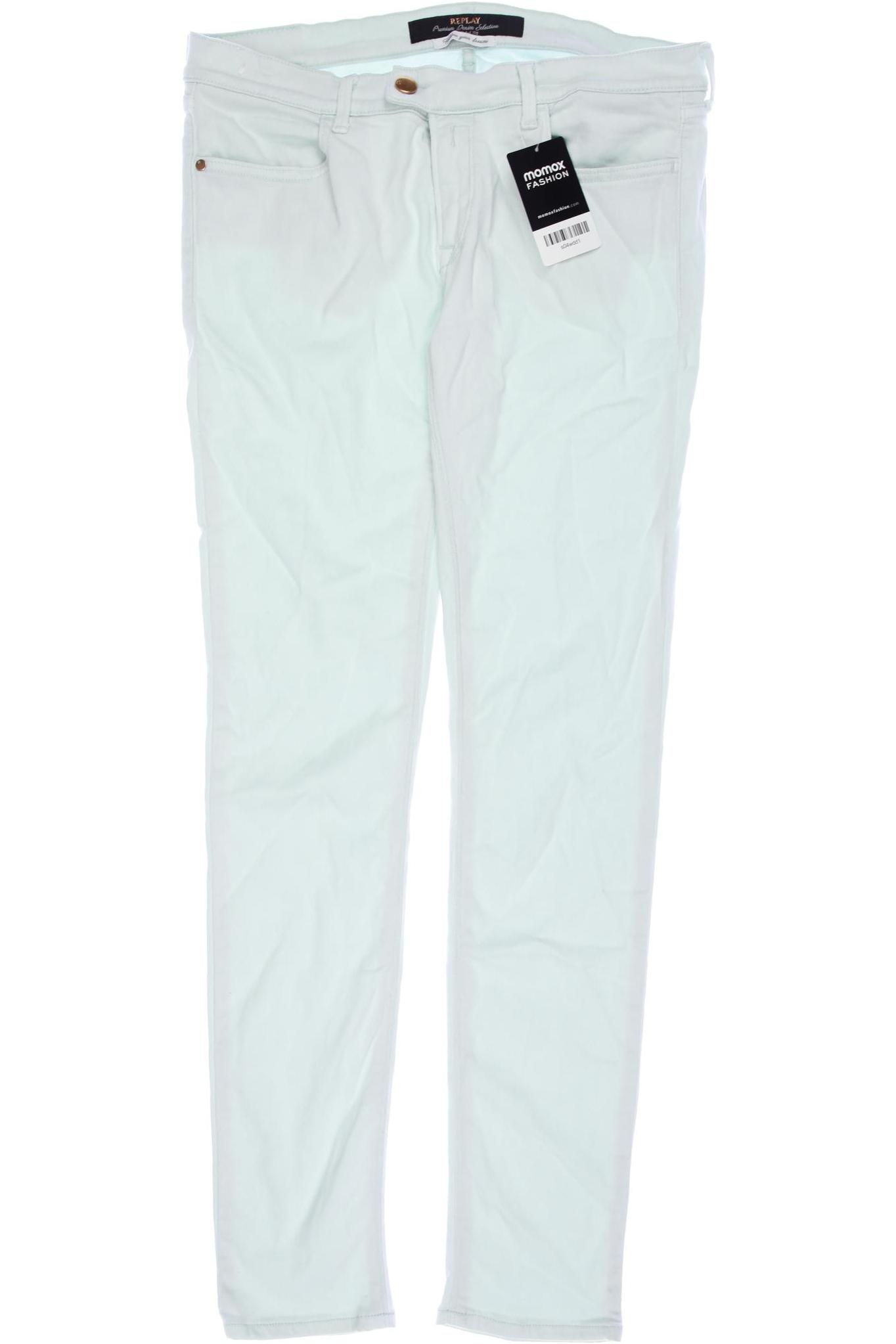 

Replay Damen Jeans, türkis, Gr. 29
