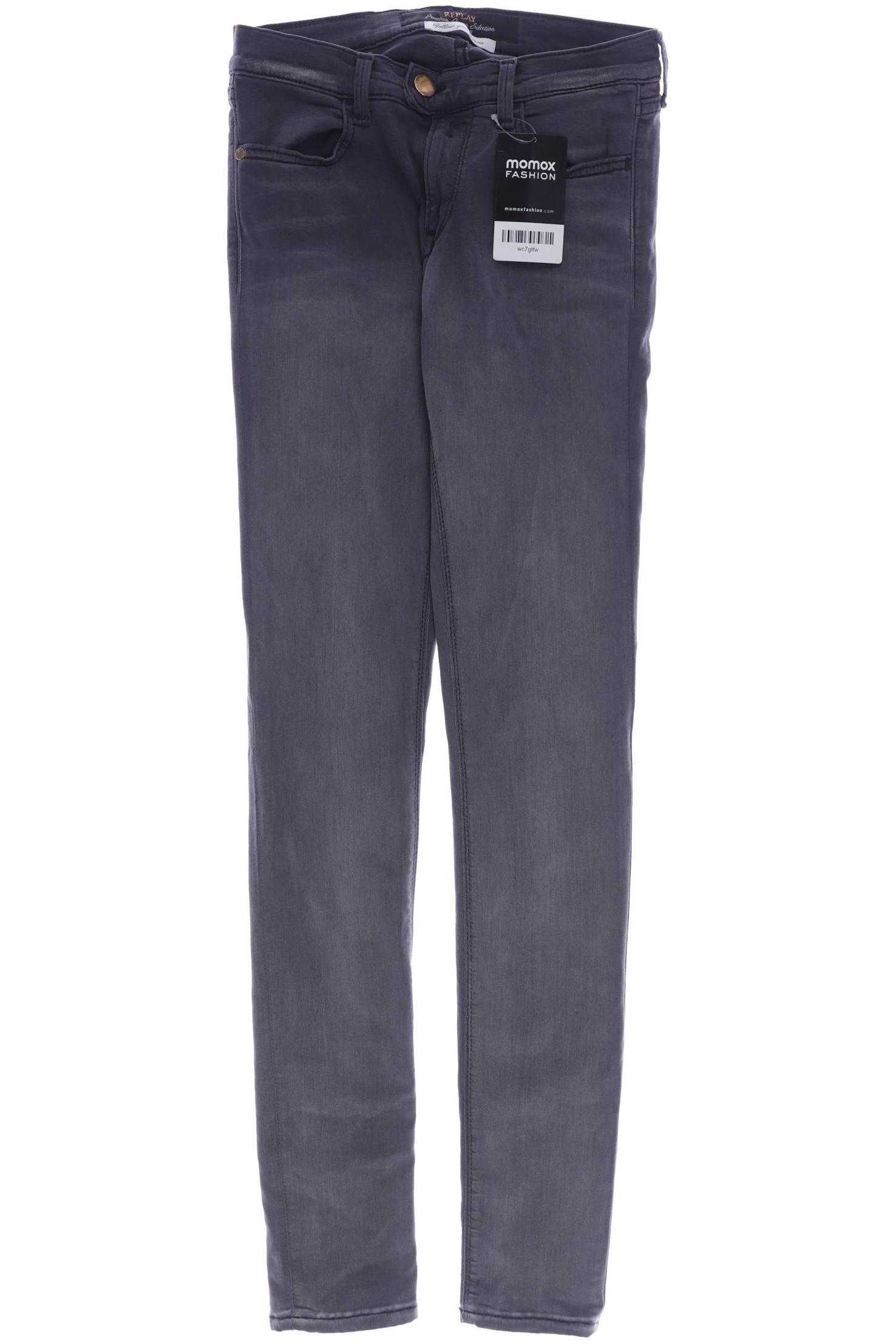 

Replay Damen Jeans, grau, Gr. 25